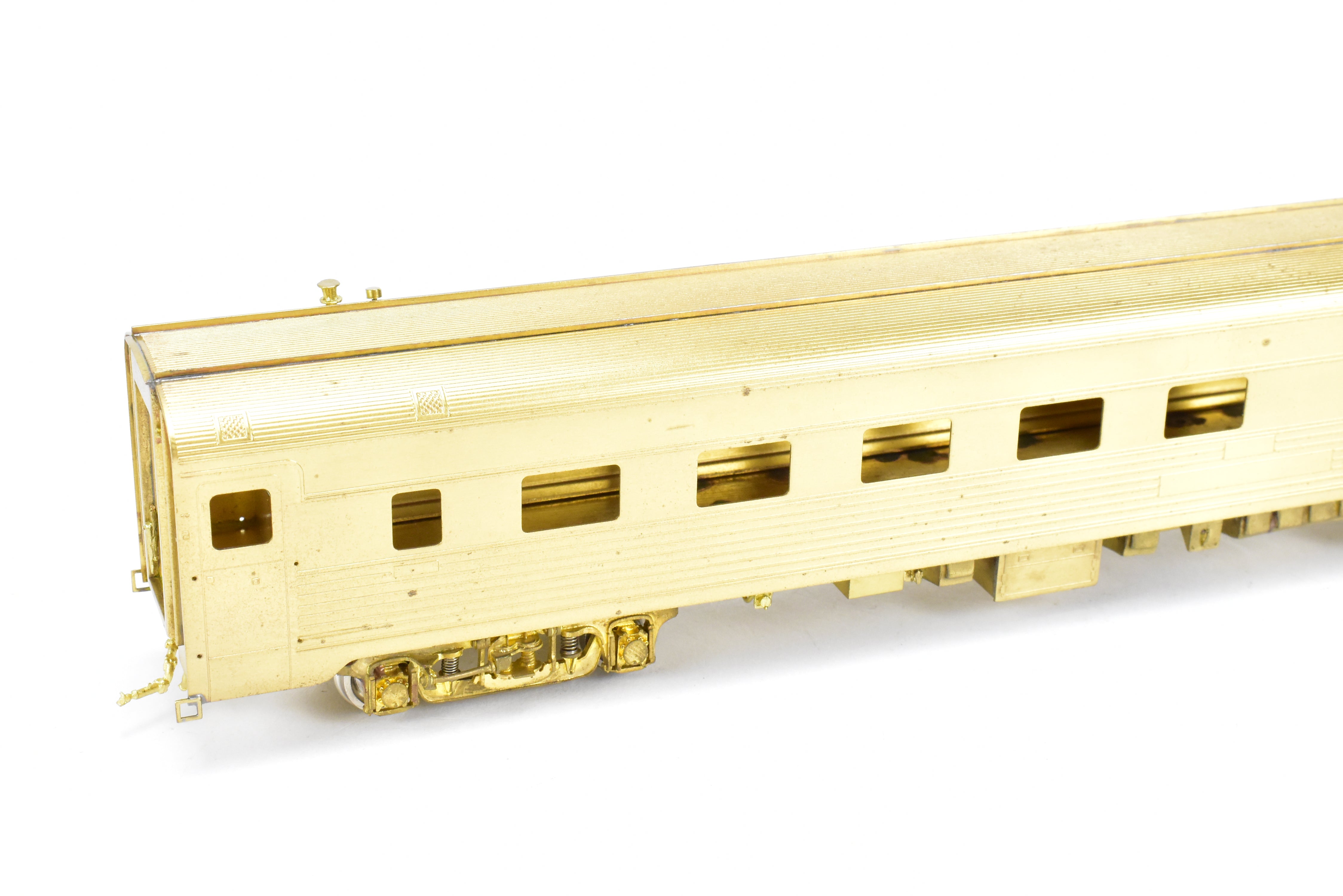High - Quality HO Scale Brass Cascade Models Union Pacific Budd 10 RMT - 6DBR Cabarton Staff Car Model #202