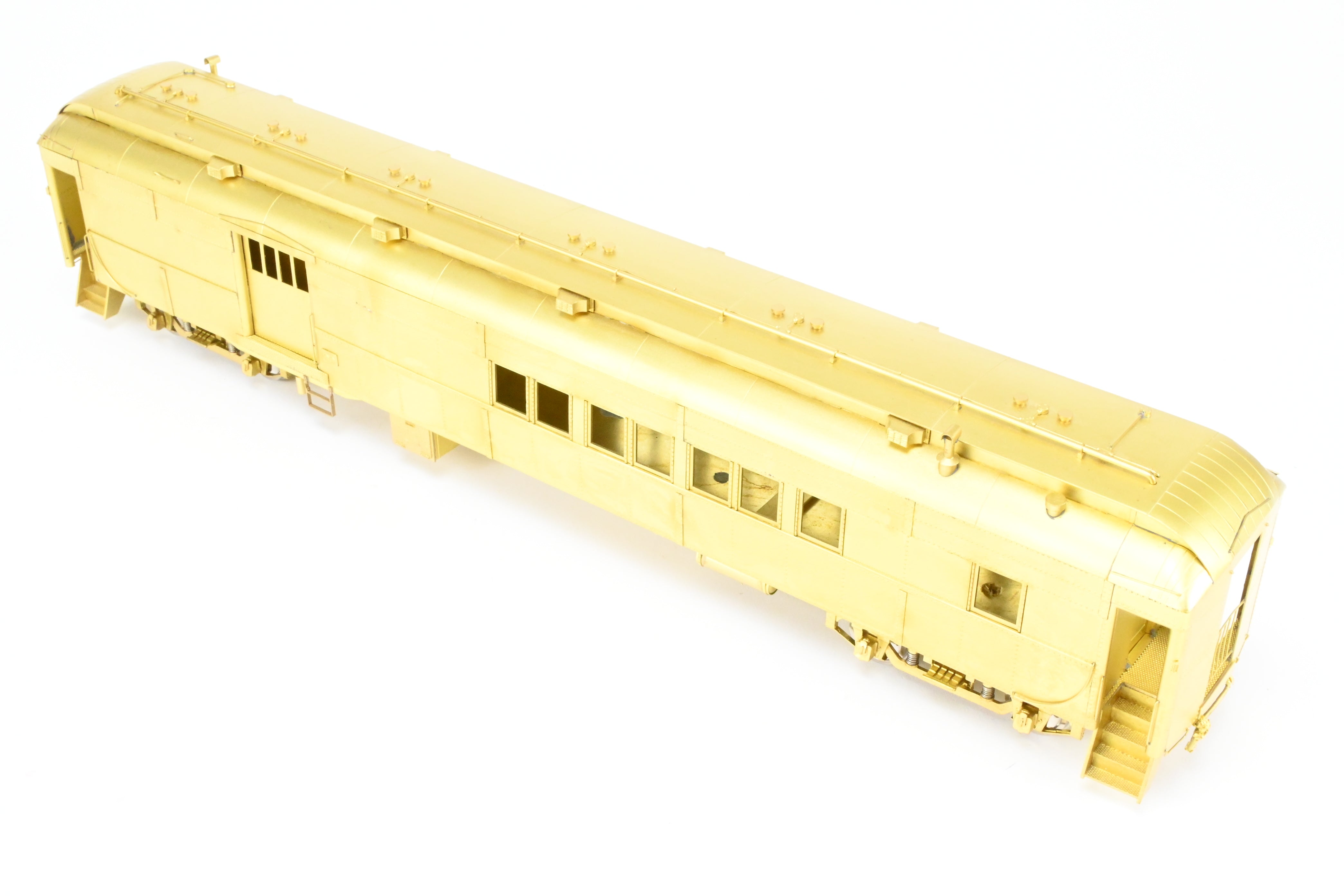 O Scale Oriental Limited Great Northern HW Combine and Caboose Model Set (557 - 586) - High - Quality Brass Collectible