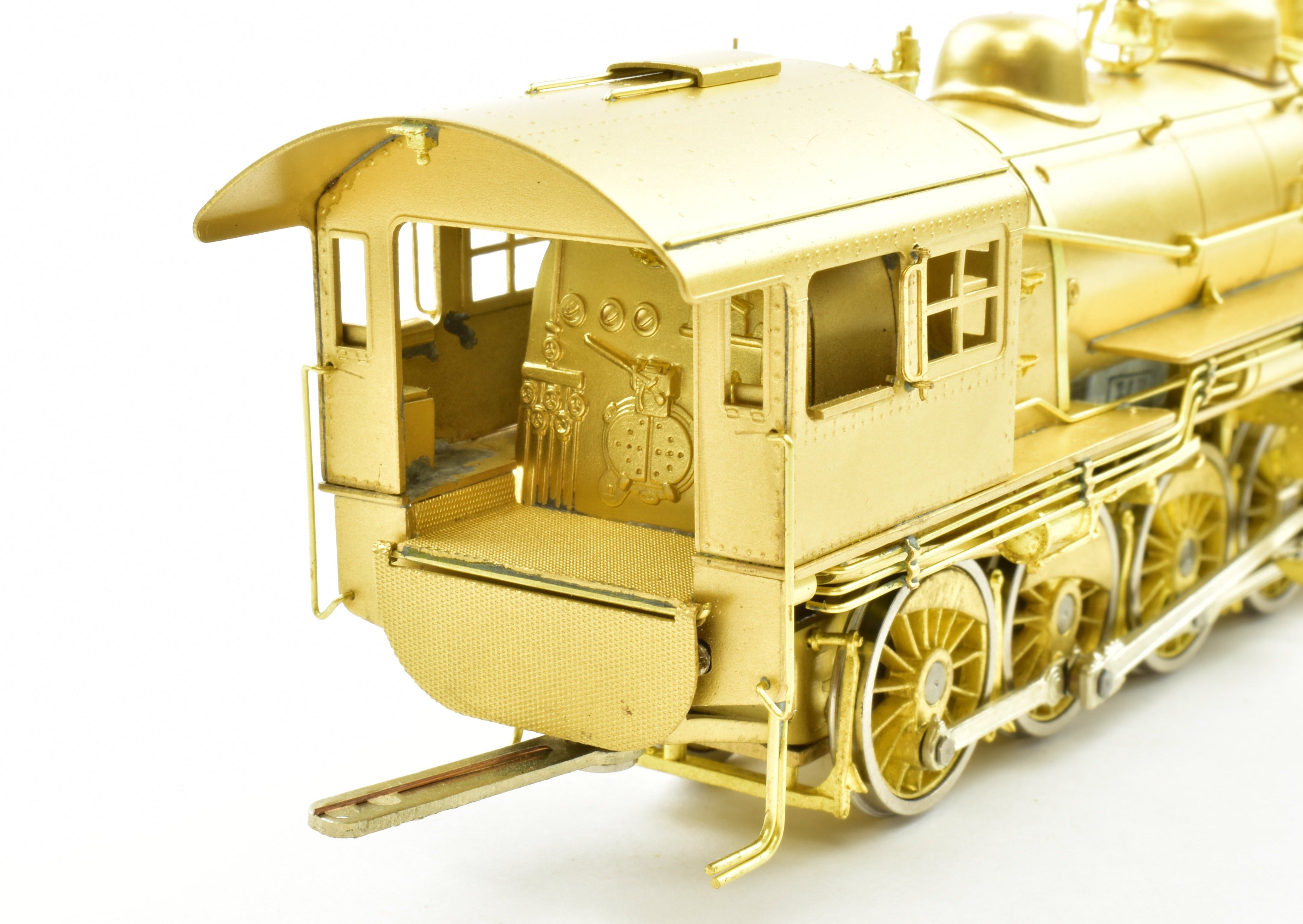 HO Scale Brass Model Key Imports Rutland Railroad G - 34 2 - 8 - 0 Consolidation Steam Locomotive with Stoker Engine