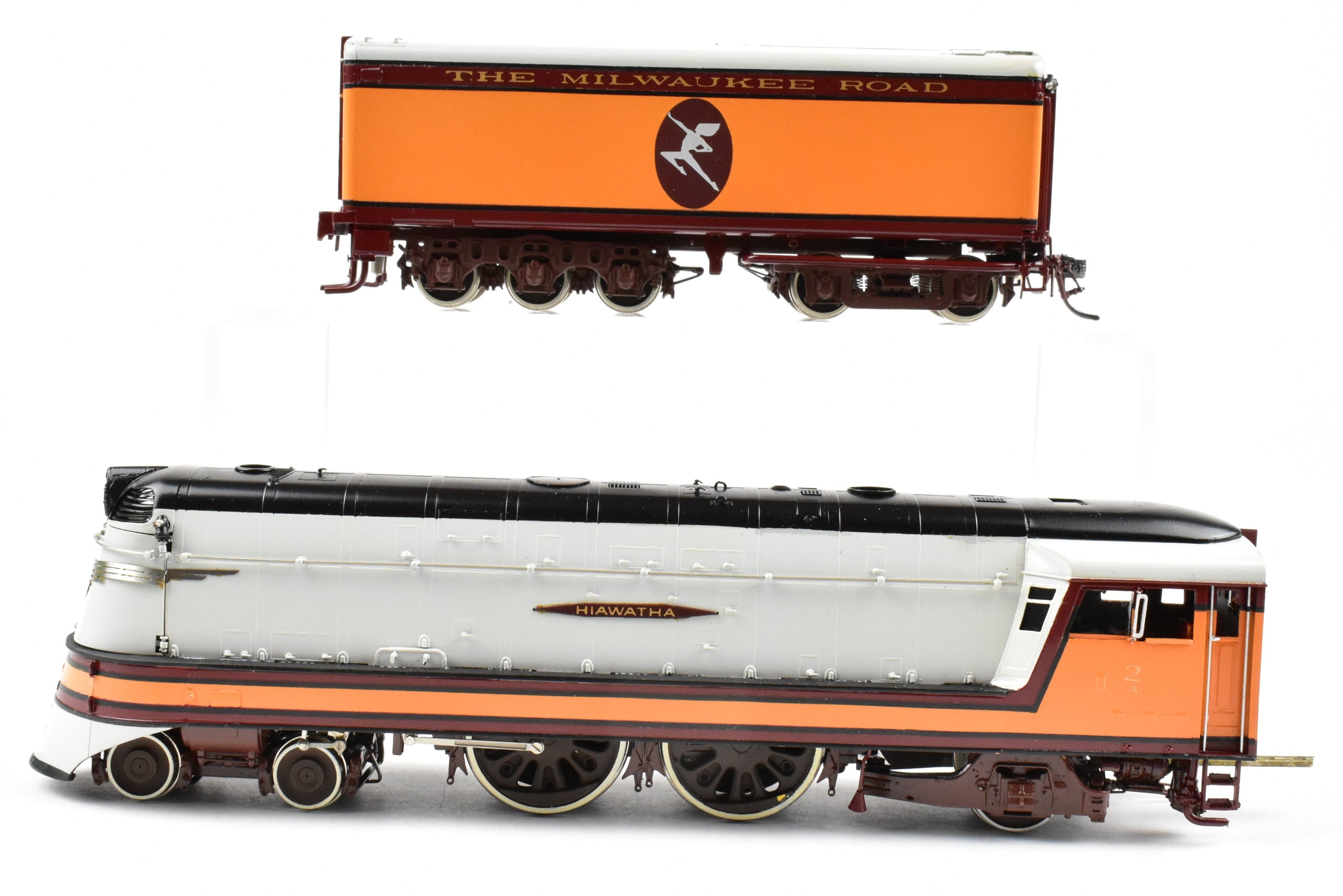 HO Scale Brass OMI MILW - Milwaukee Road A 4-4-2 Streamlined Atlantic Custom Painted #2