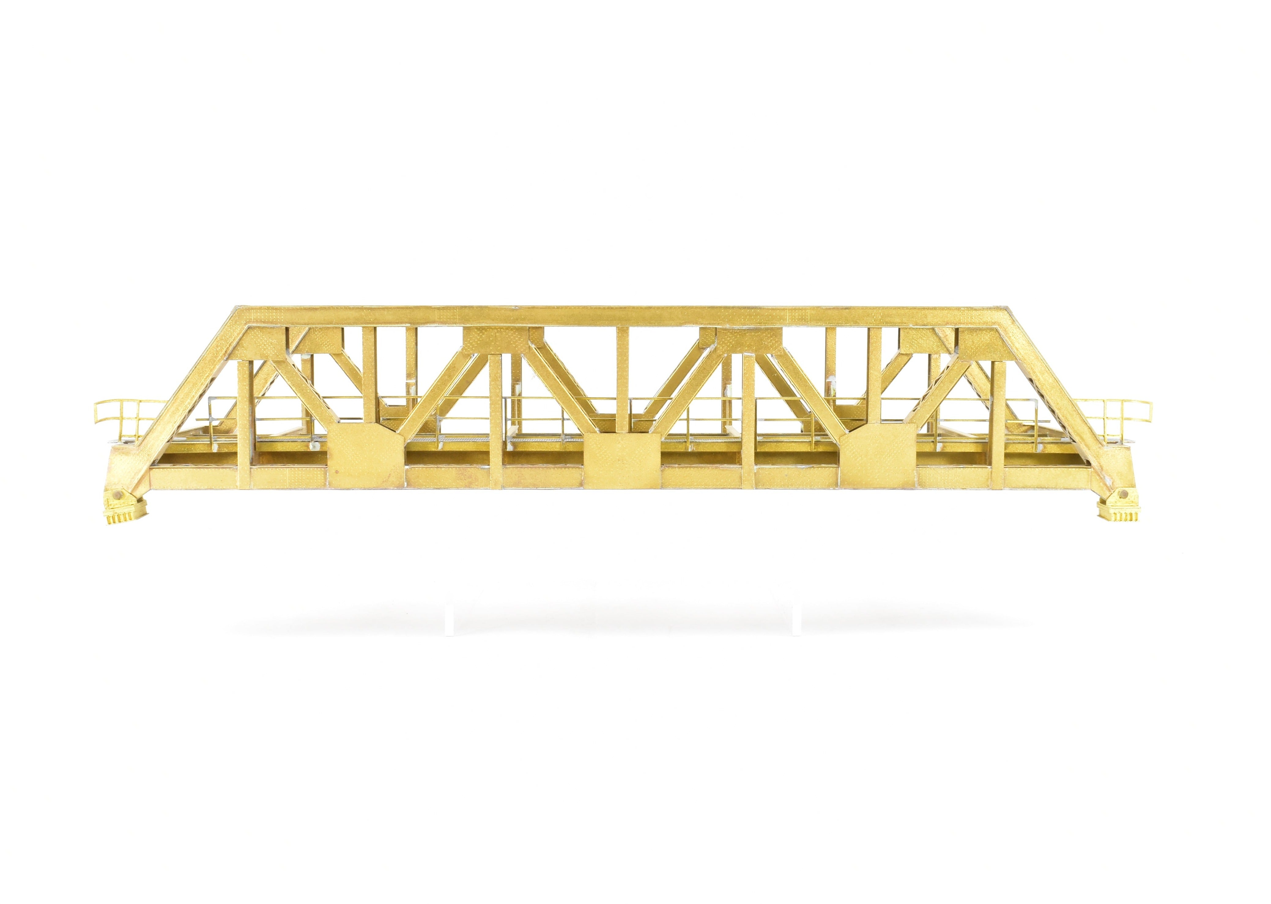 HO Brass OMI Pony Truss Thru 93' 2-Track Bridge by Overland Models