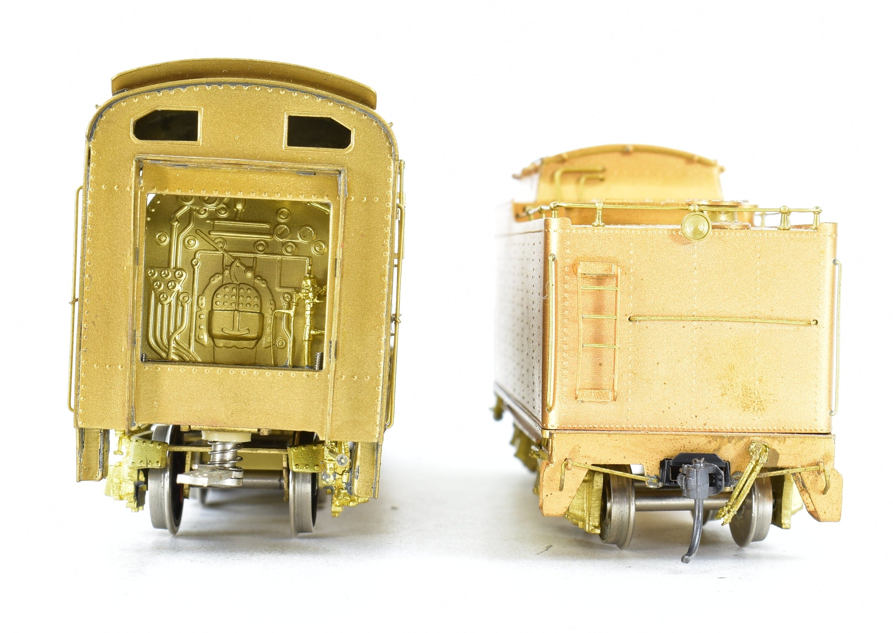 HO Scale Brass Model Train - Van Hobbies CPR Canadian Pacific Railway 2-8-2 P-1d, e Mikado First Run Tender Model