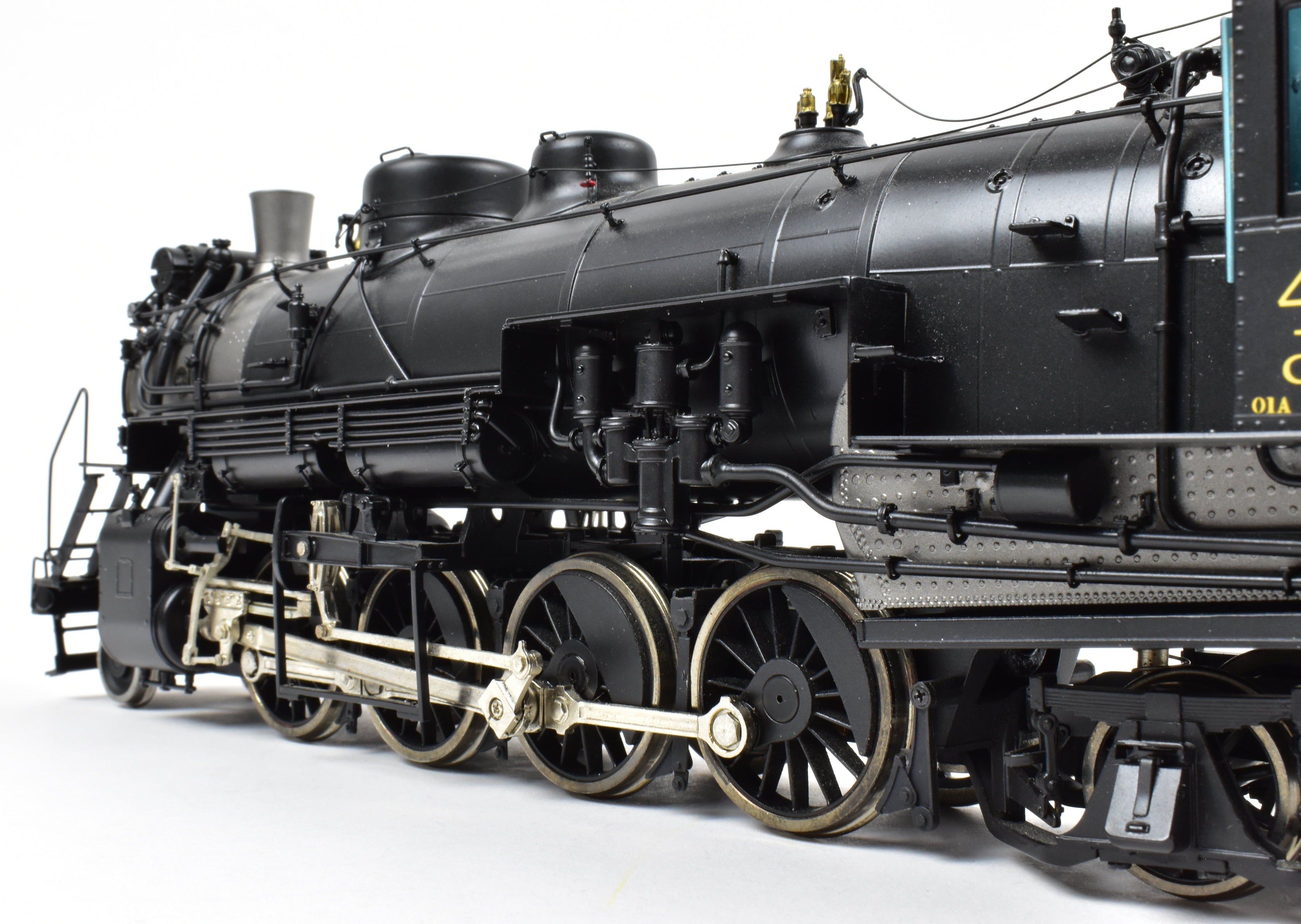 Sunset Models 3rd Rail O Scale Brass CB&Q Burlington Route O - 1a 2 - 8 - 2 FP #4978 with ESU DCC & Sound