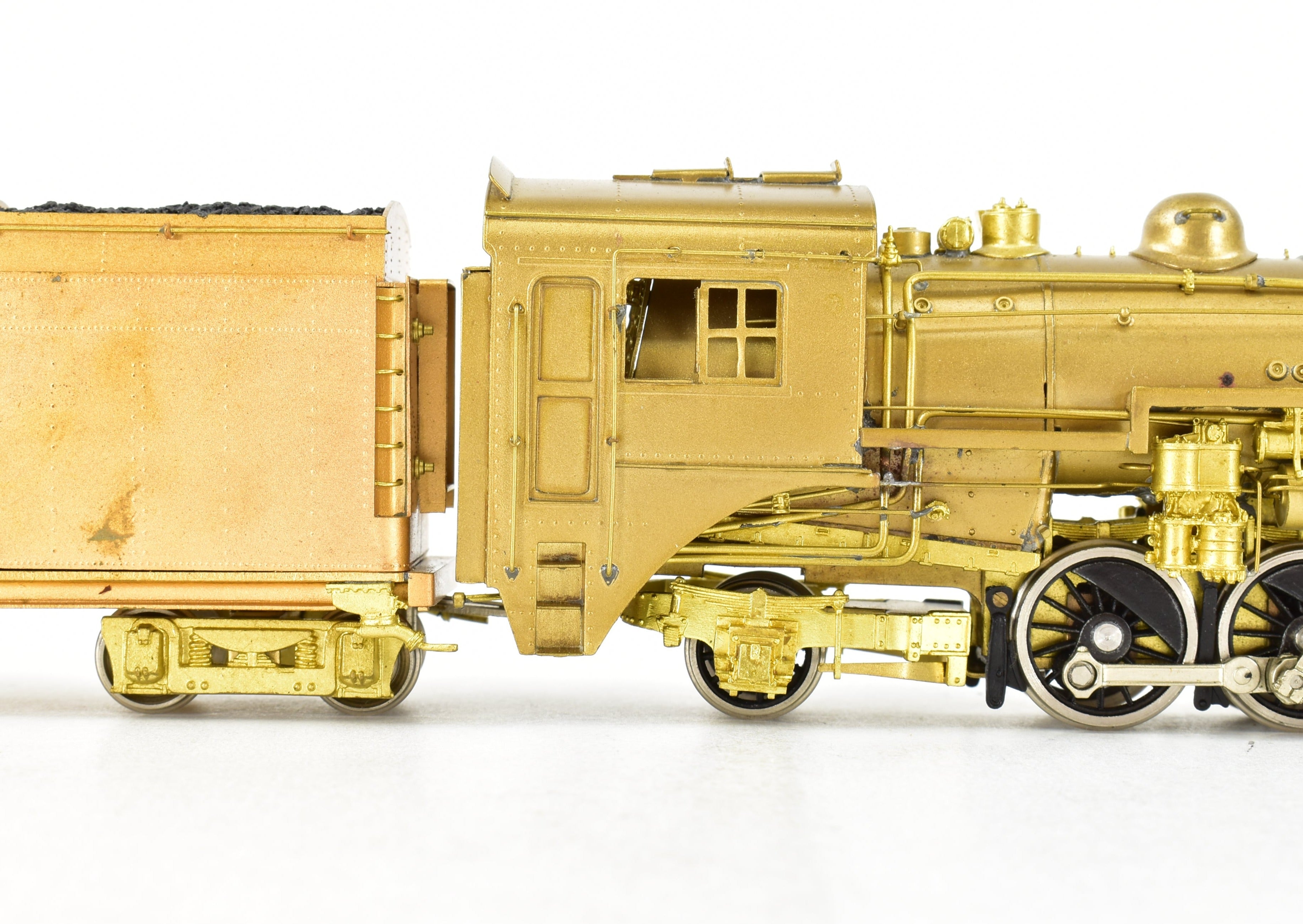 HO Scale Brass Model Train - Van Hobbies CPR Canadian Pacific Railway 2-8-2 P-1d, e Mikado First Run Tender Model