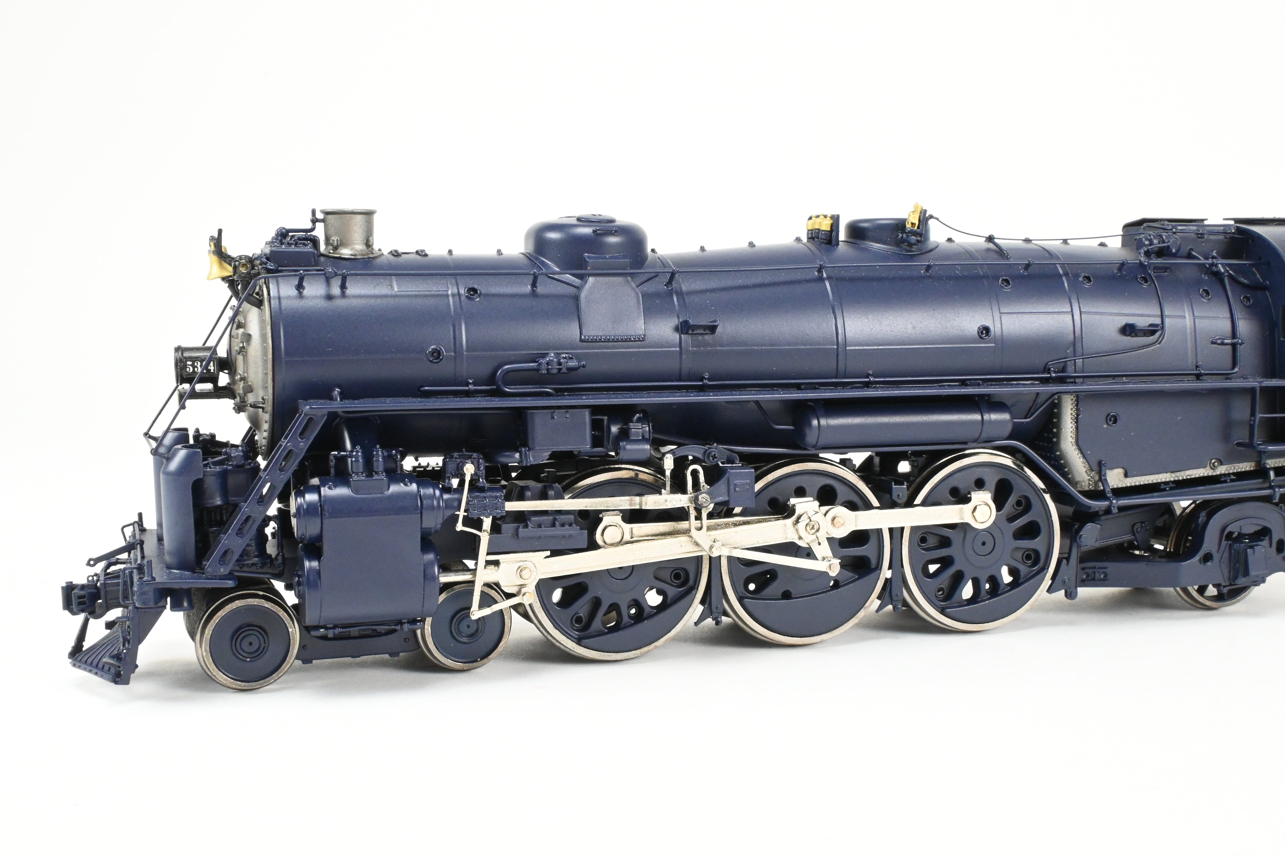 O Scale Brass Model Train - Sunset Models Third Rail B&O - Baltimore and Ohio P-7e 4-6-2 FP Locomotive in B&O Blue #5314, 2-Rail Version with Some Minor Issues