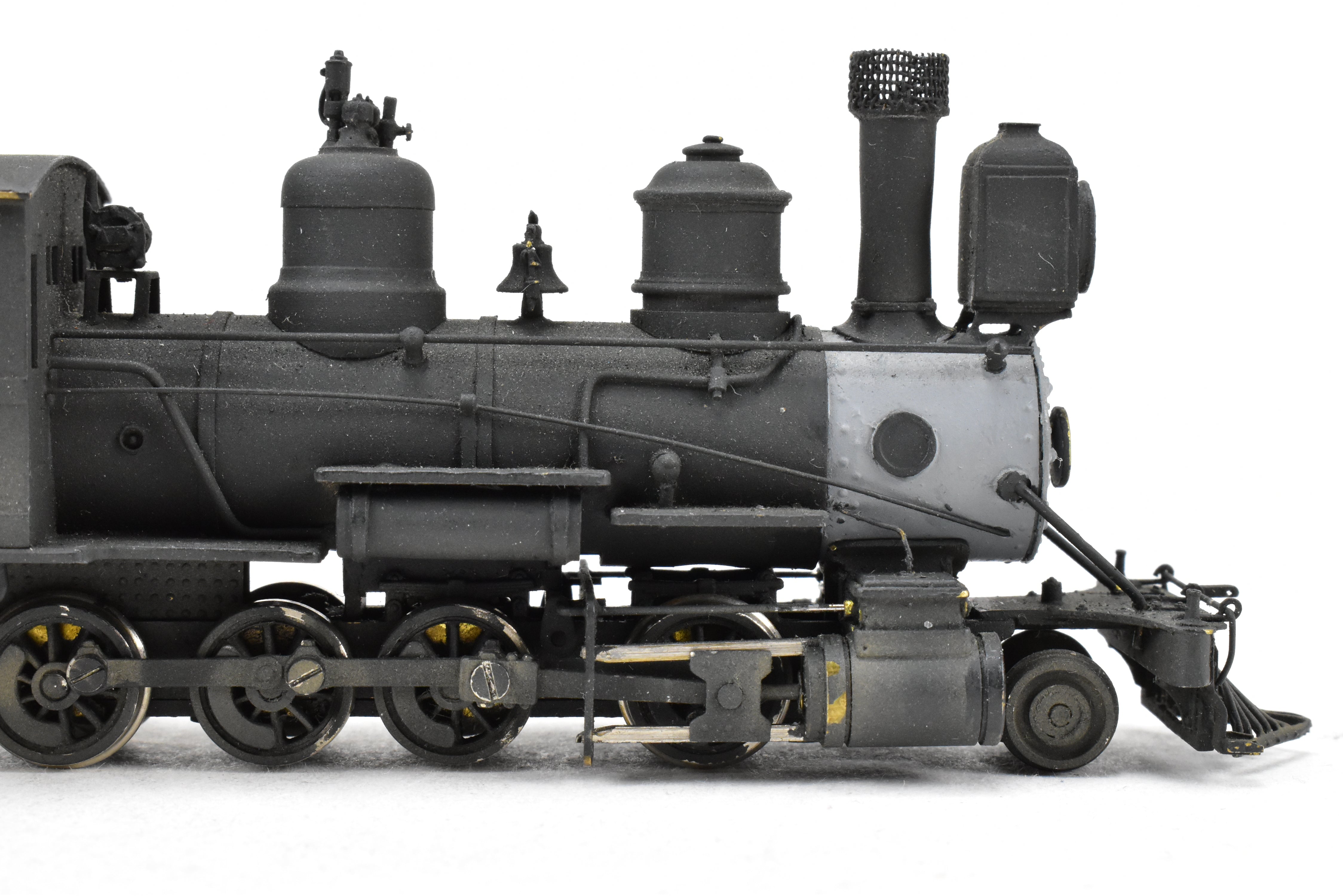 HOn3 Scale Brass Balboa Model Train - Rio Grande Southern C - 19 #40 2 - 8 - 0 Locomotive with Light Weathering and Added Details