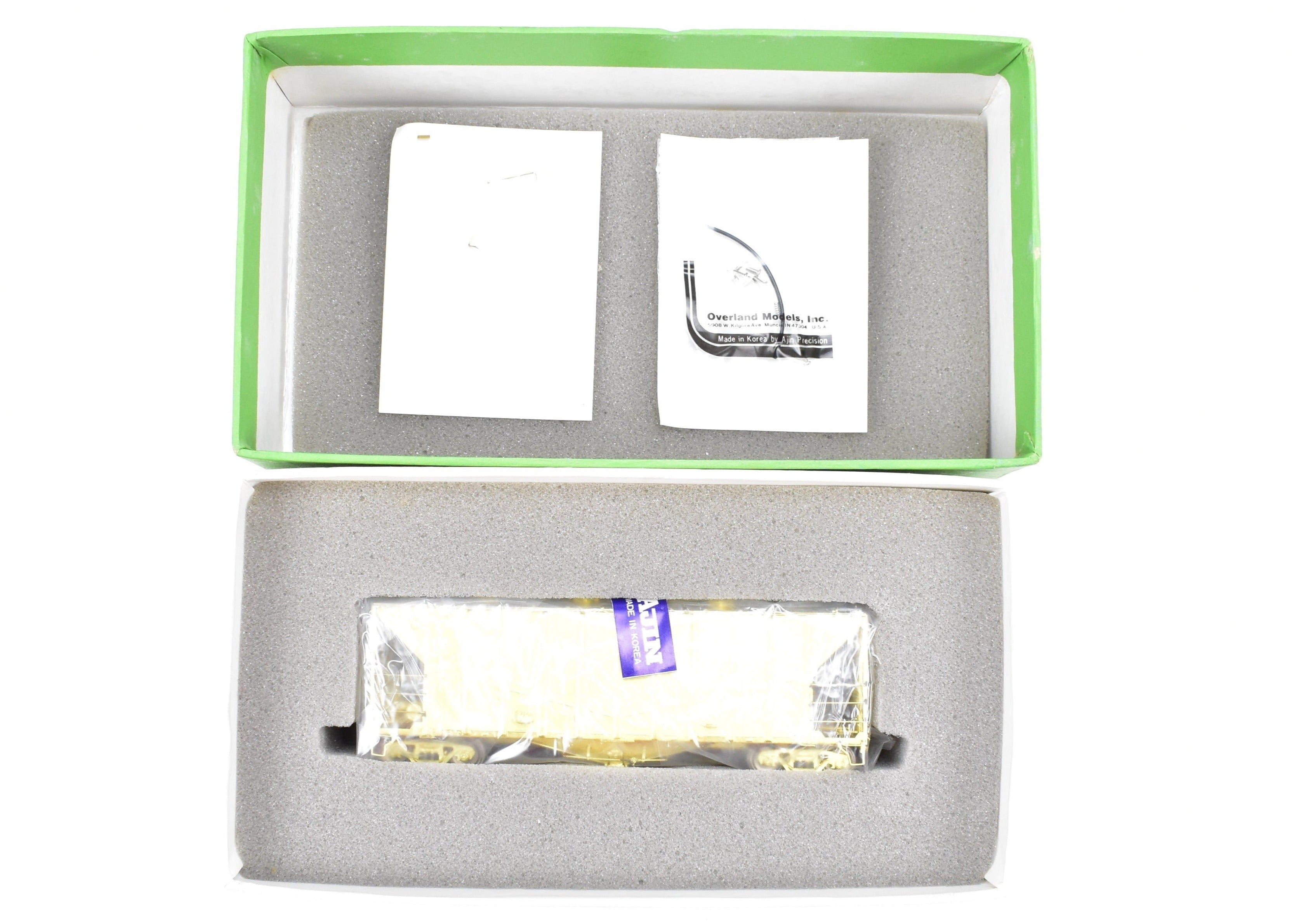 HO Scale Brass Rock Island Airslide Covered Hopper Model by OMI - Overland Models, Inc.