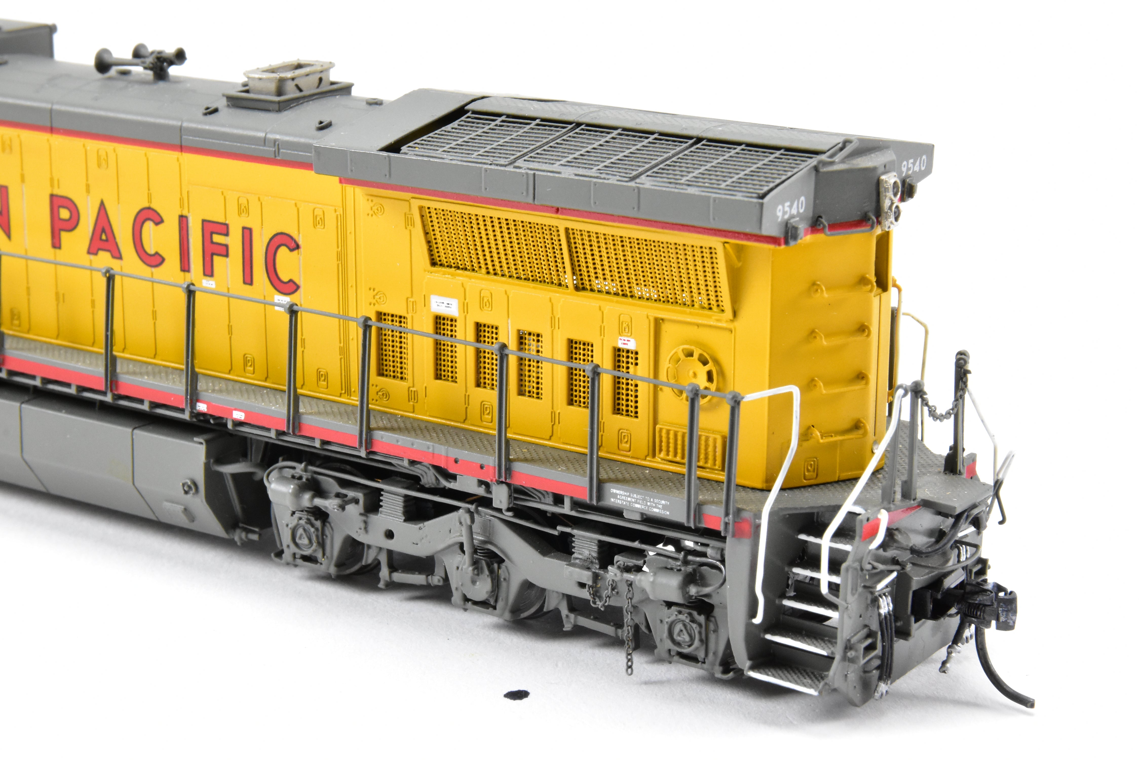 HO Brass OMI Union Pacific GE C41-8W FP #9540 with Lights