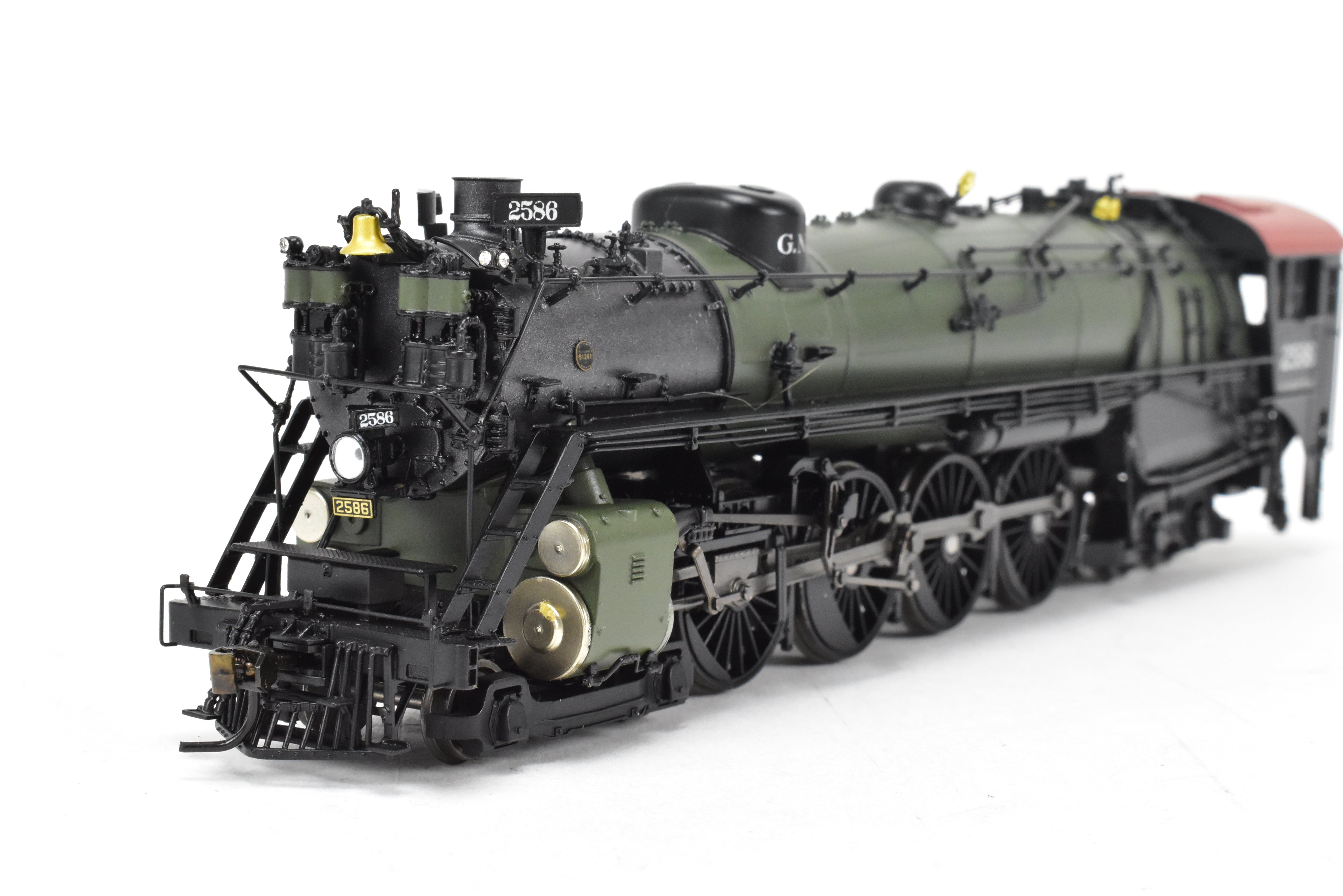 HO Scale Brass Hybrid BLI Great Northern S - 2 4 - 8 - 4 FP 2586 with DCC and Sound