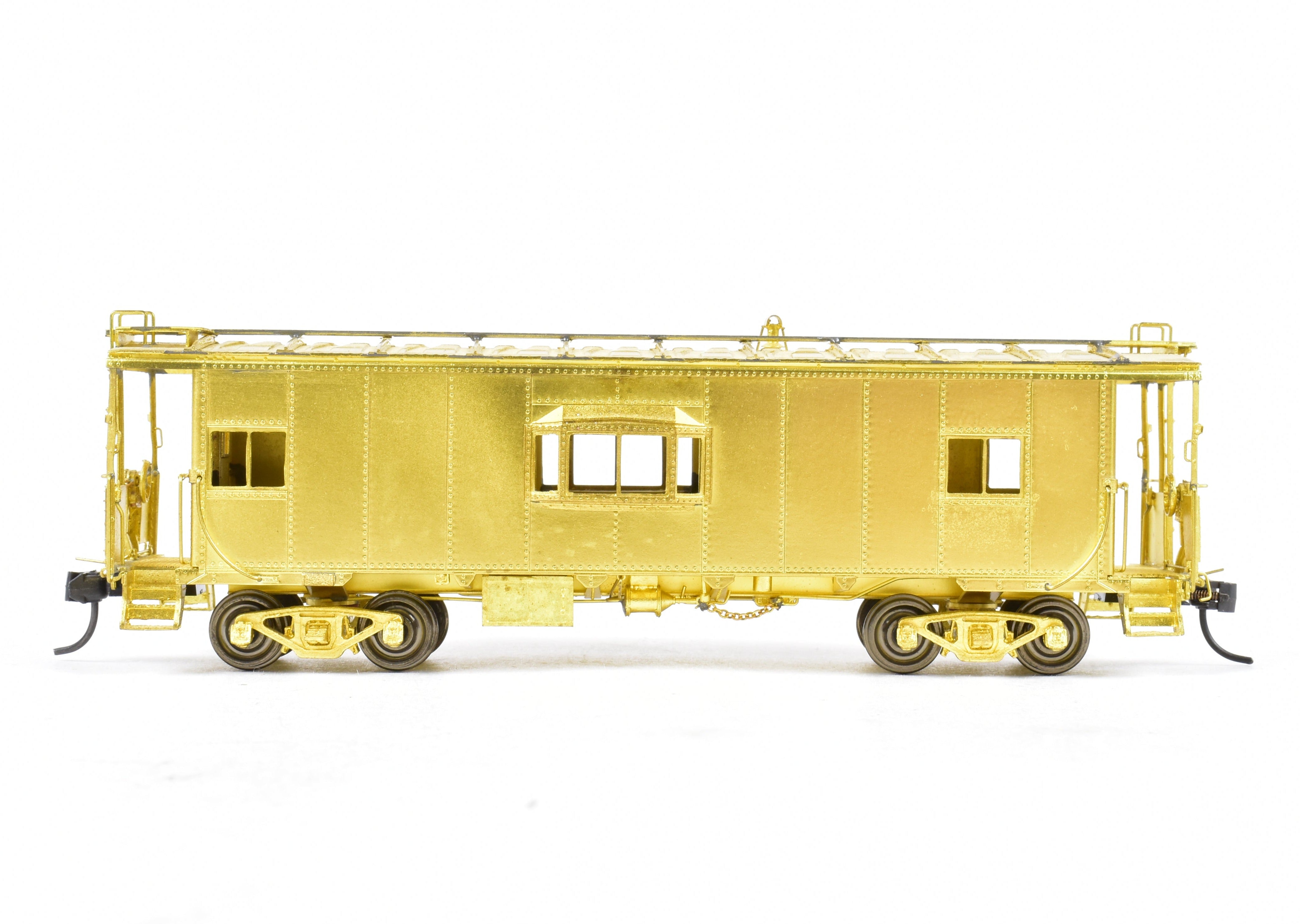 HO Scale Brass Illinois Terminal Bay Window Caboose Model by Overland Models, Inc. (Numbers #980 - #989)
