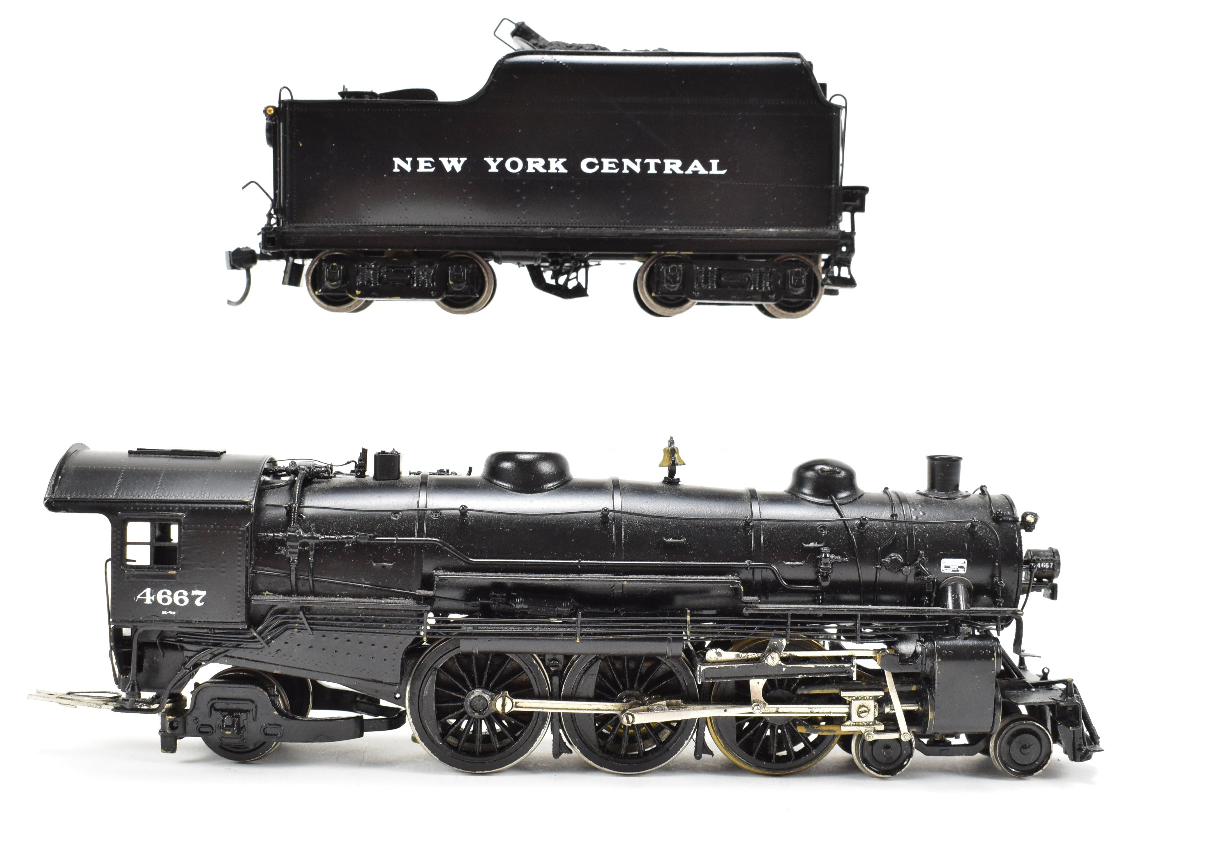 HO Scale Brass ALCO NYC New York Central K3Q 4-6-2 Model #4667