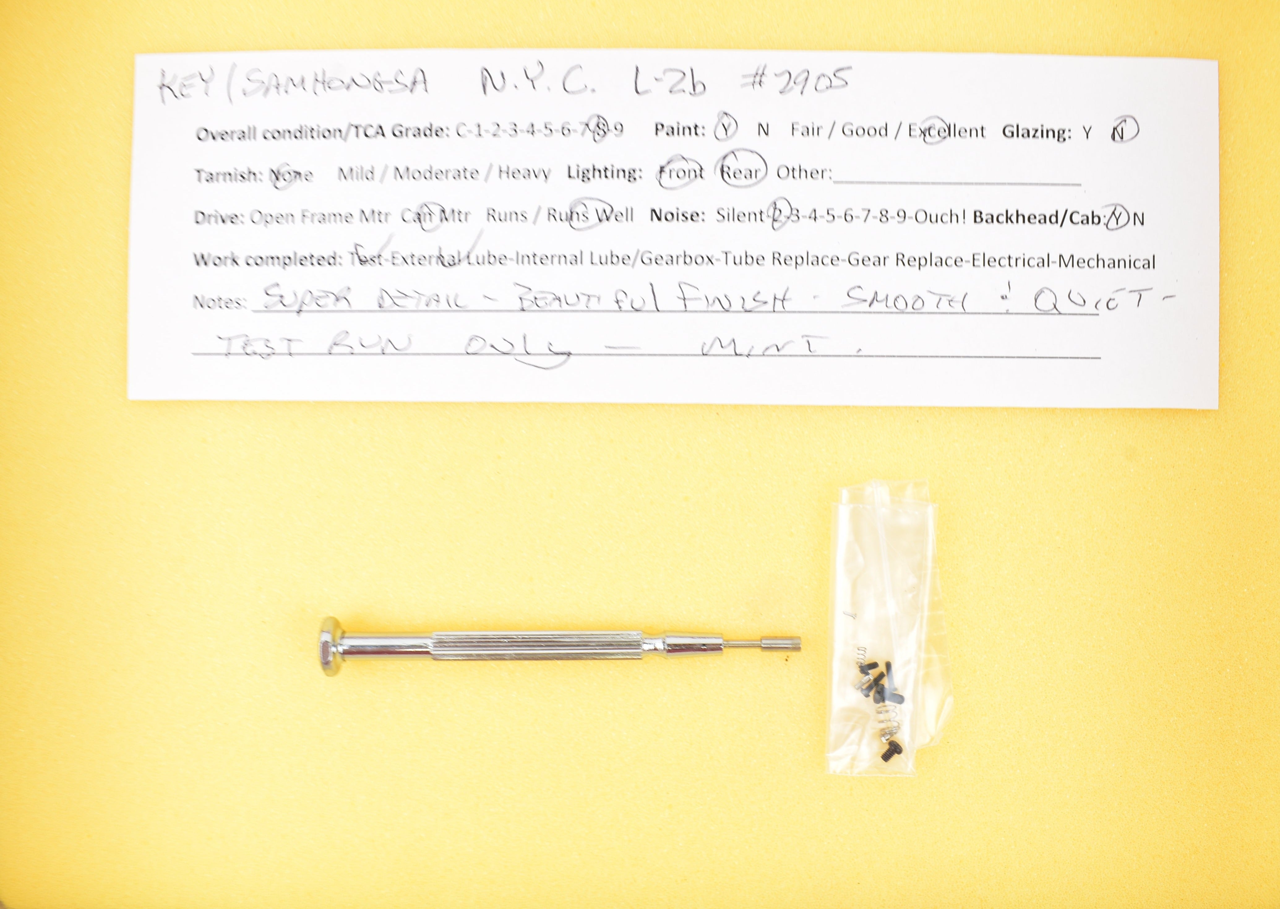 HO Scale Brass Key Imports NYC New York Central L - 2b 4 - 8 - 2 Mohawk 1989 CS - 68 Model