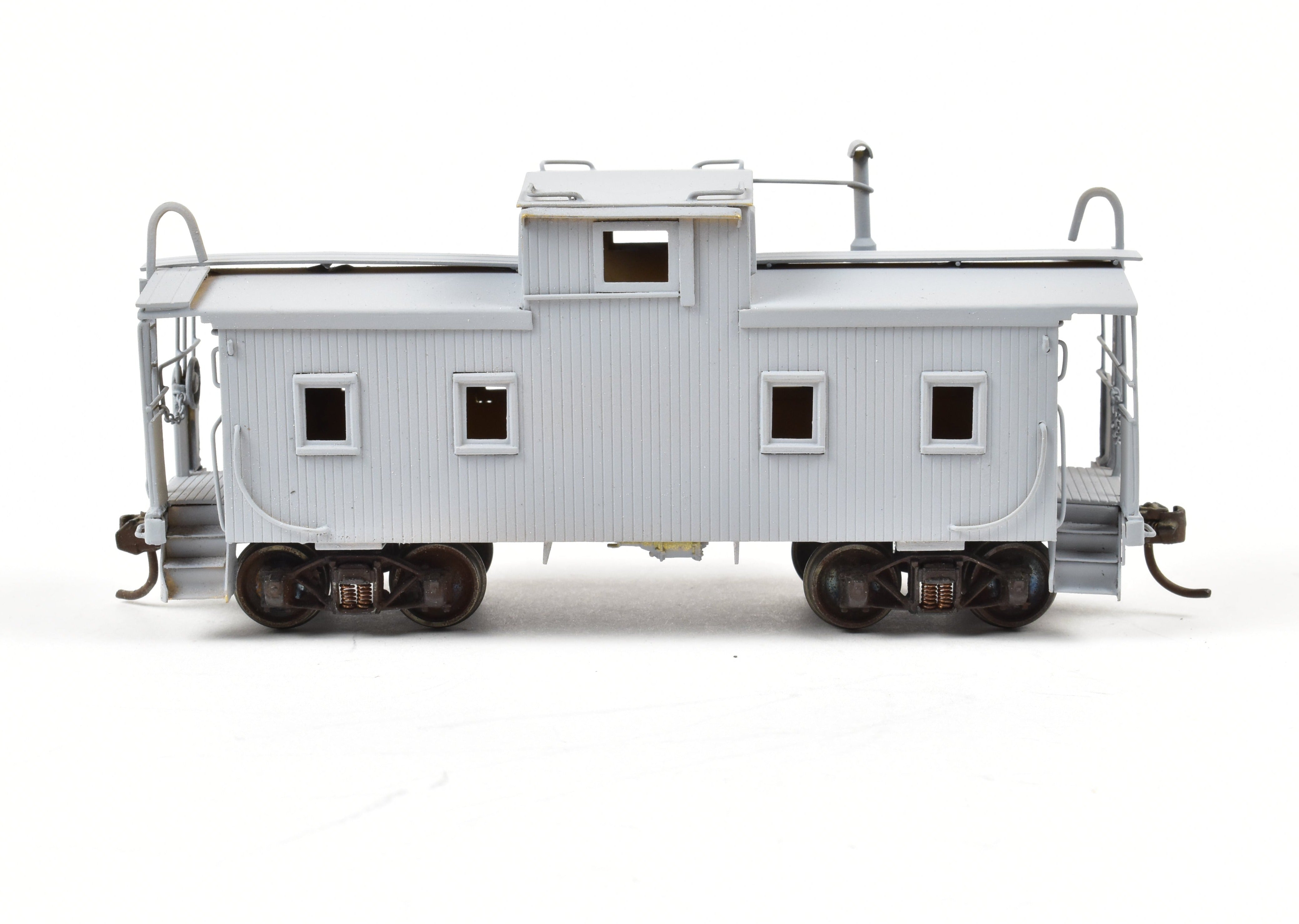 HO Scale Brass Hallmark GM&O Gulf Mobile & Ohio Partially Painted Wood Caboose