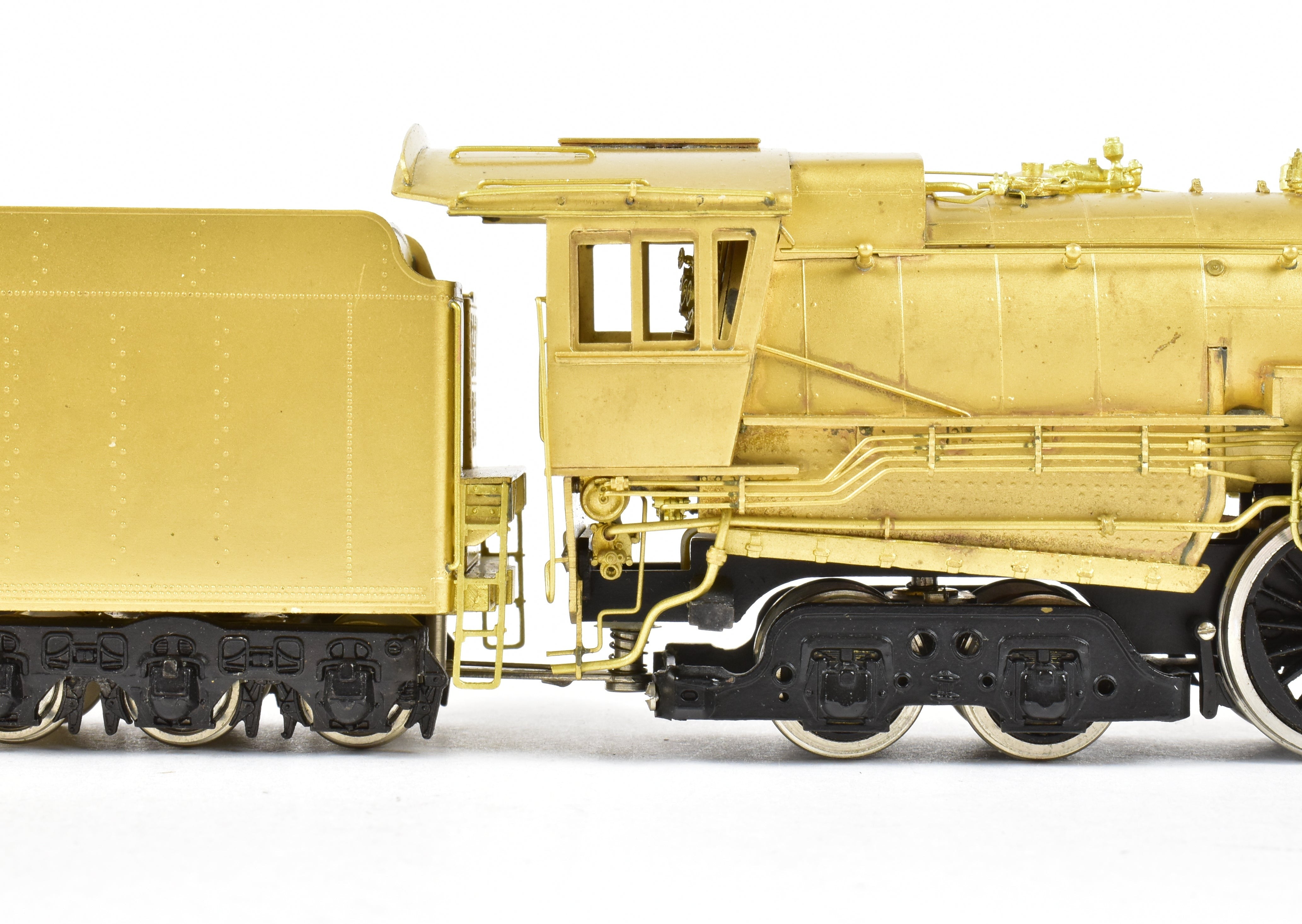 HO Scale Brass 4-6-4 Standard Hudson S-Class 3000 NPP Nickel Plated Model
