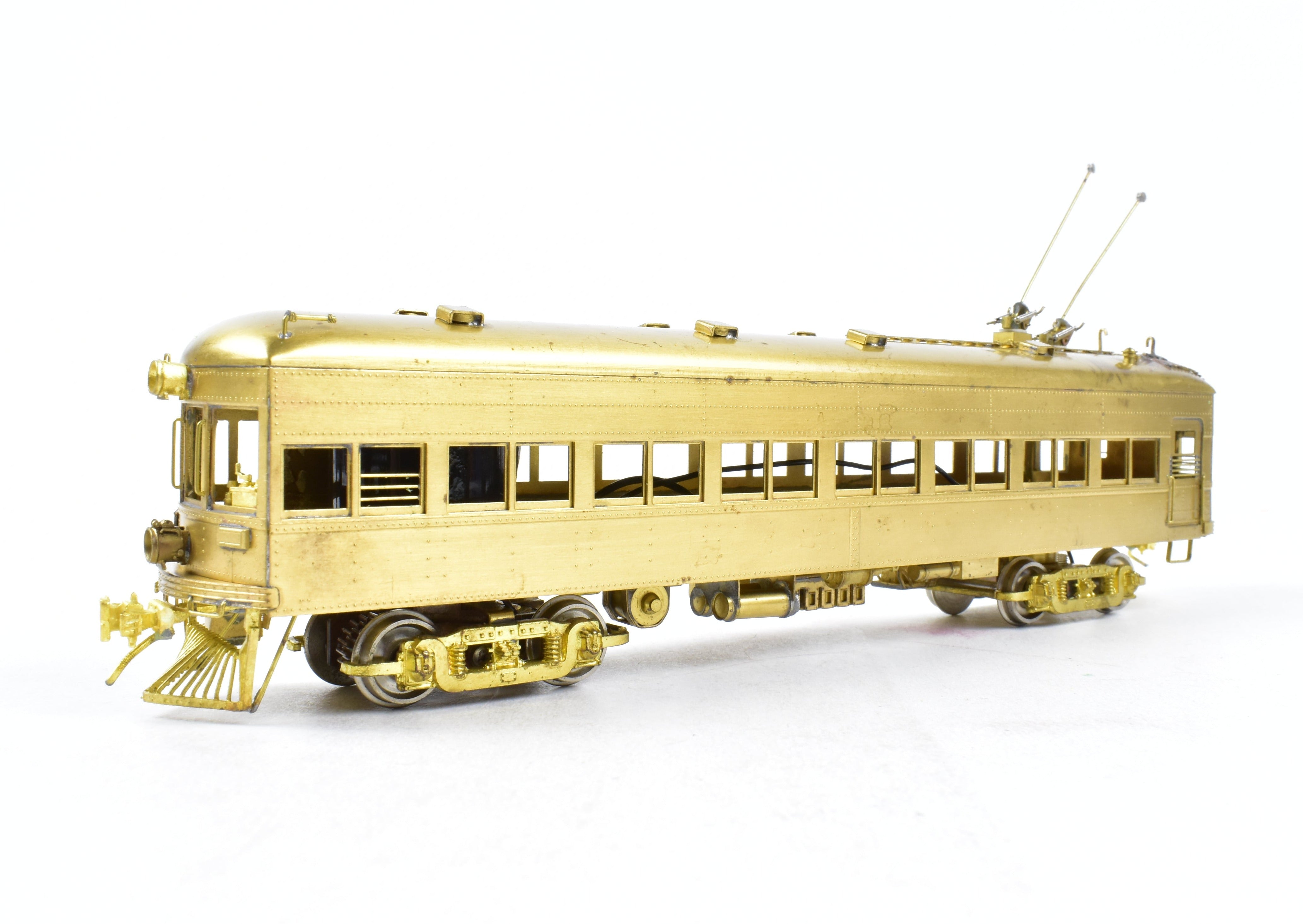 HO Scale Brass GHB International Texas Electric Railway Dallas Express Powered Combine Car Model