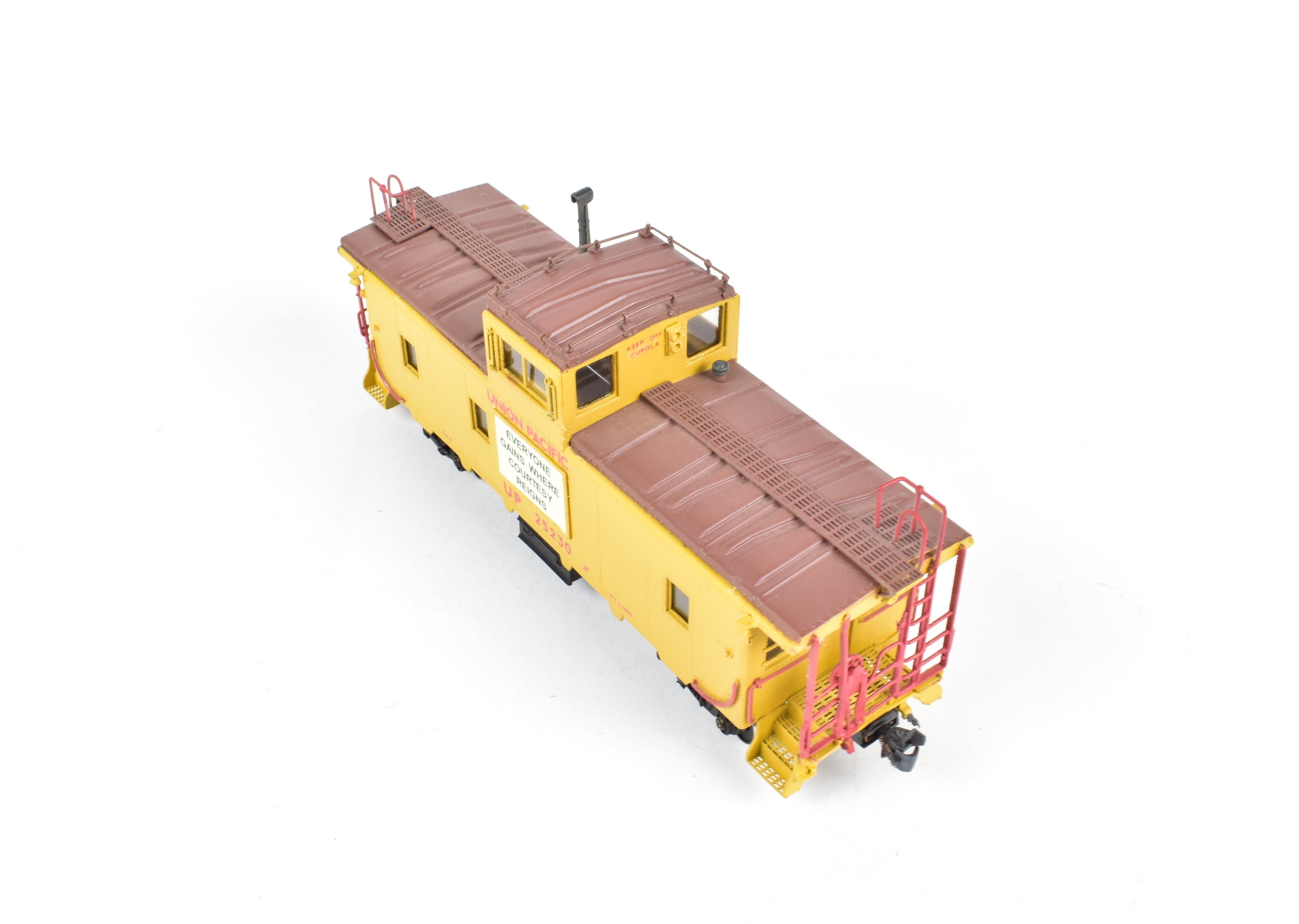 HO Scale Brass OMI - Overland Models, Inc. Union Pacific (UP) CA - 5 Caboose with Custom Paint and Spare Parts