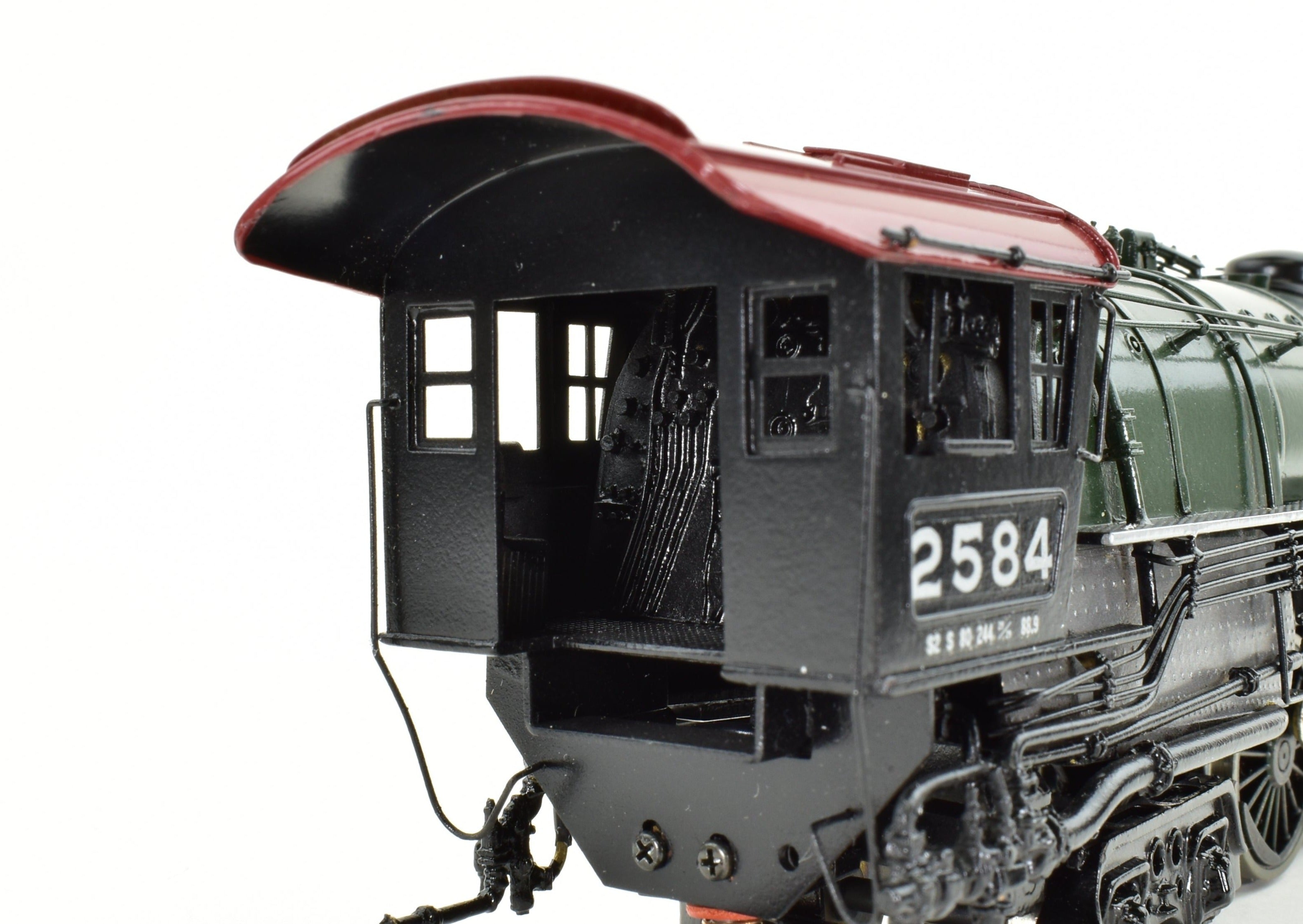 Rare 1987 HO Brass GN - Great Northern 4-8-4 Class S-2 Factory Painted Crown Model
