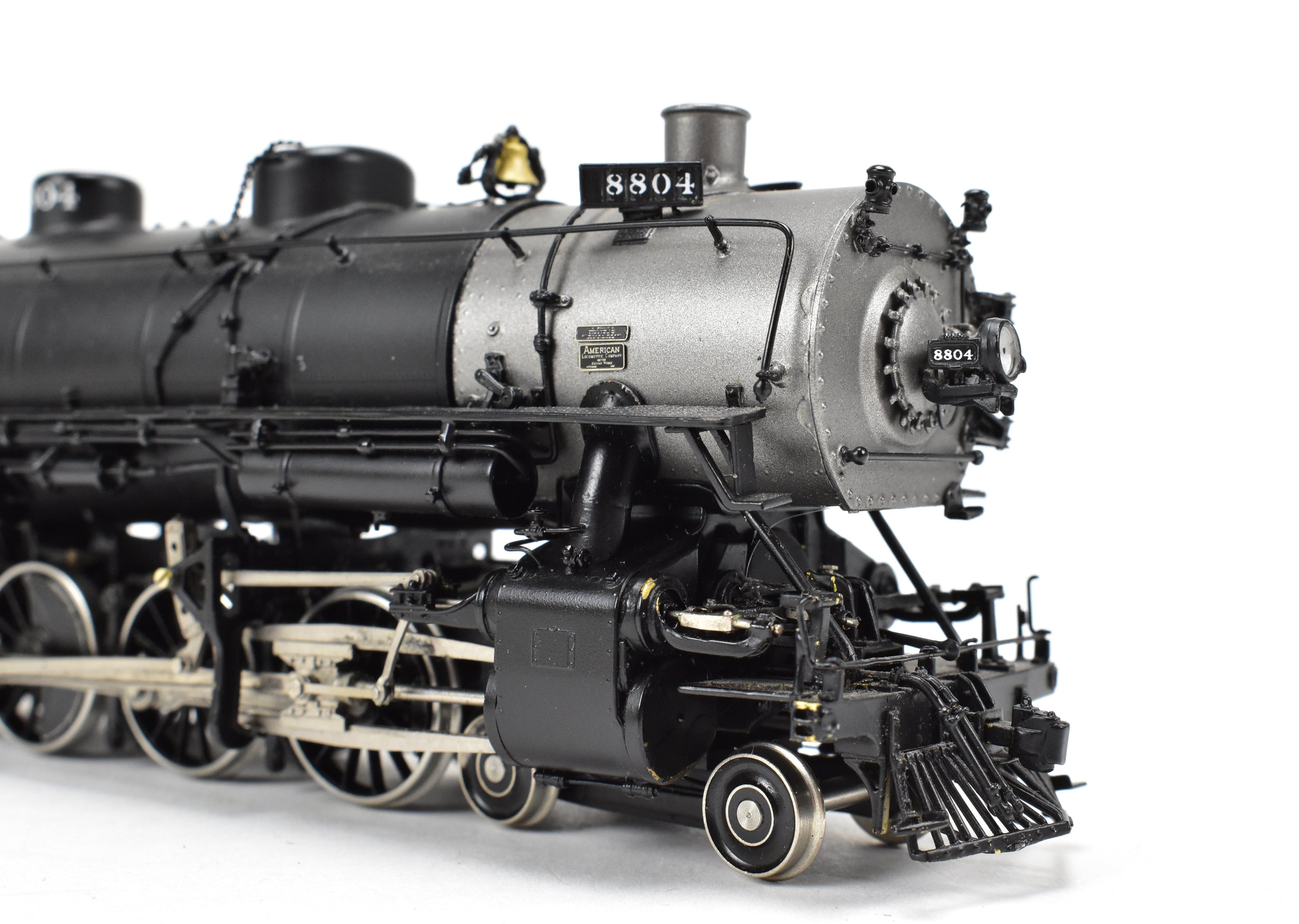 HO Scale Brass Precision Scale Co. Union Pacific Class 4 - 10 - 2 Three - Cylinder Freight/Passenger Model Train #8804 in As - Is Condition