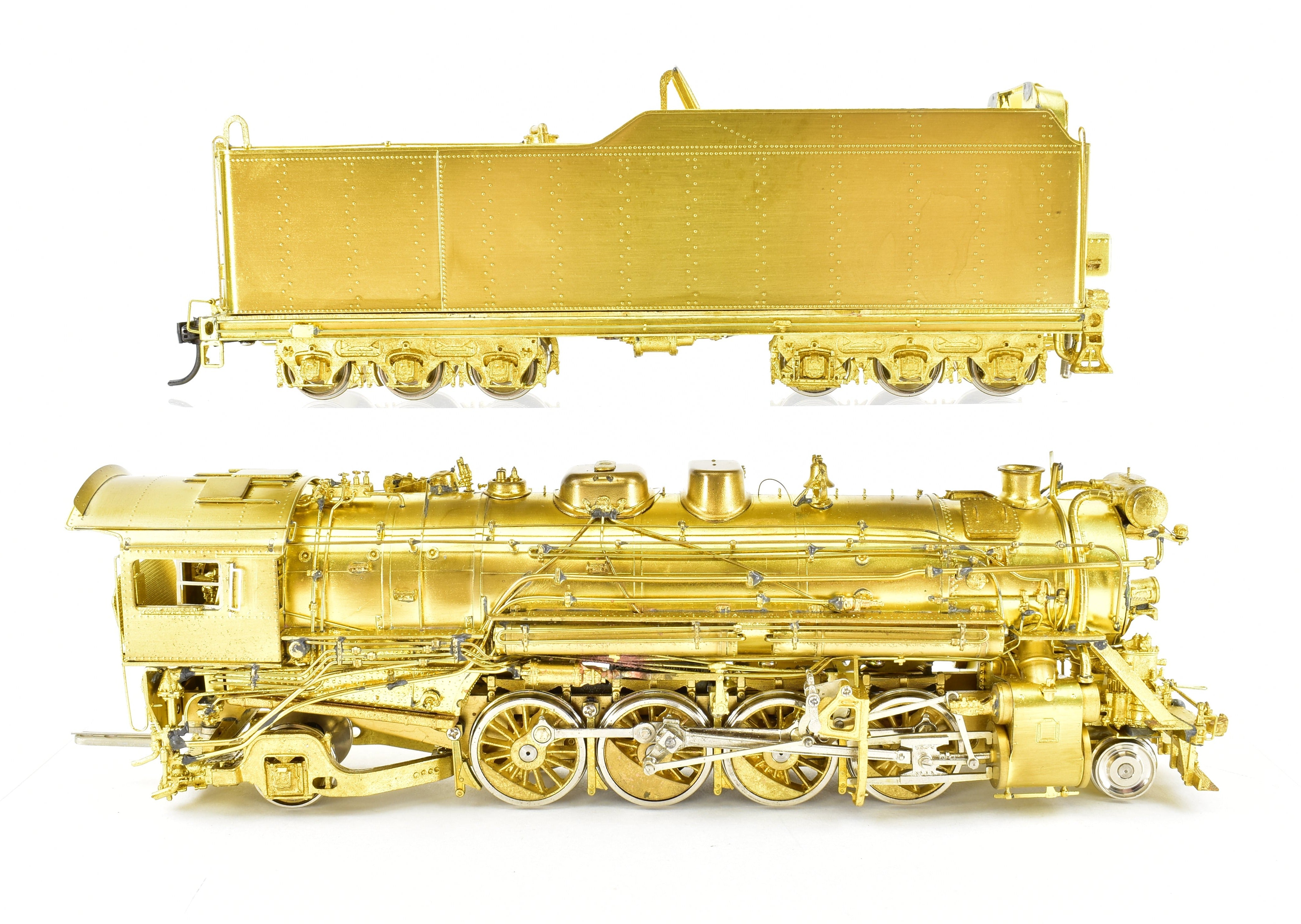 HO Scale Brass OMI - Overland Models New York Central H-10a 2-8-2 Elesco Feed Water Heater Model Train