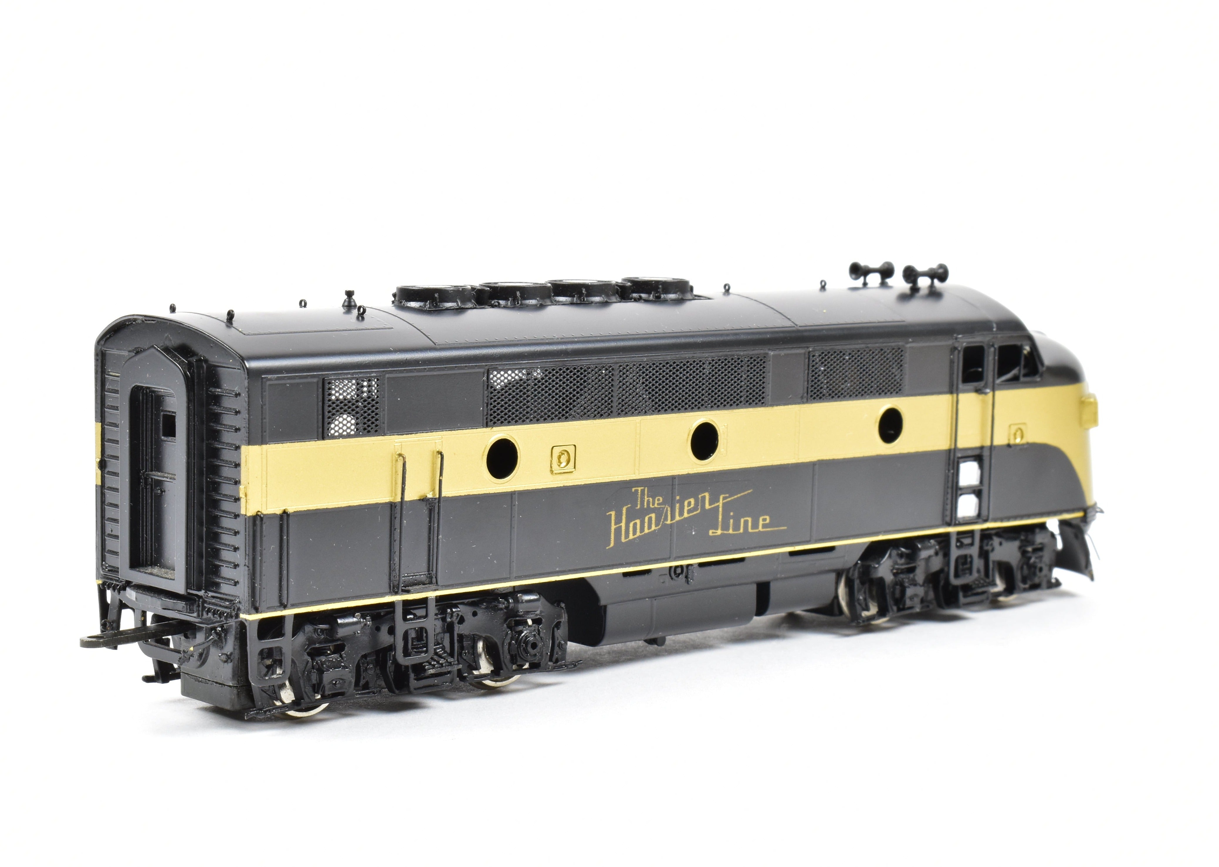 HO Brass Oriental Limited CIL Monon EMD F3A PH II Factory Painted in Elegant Black and Gold