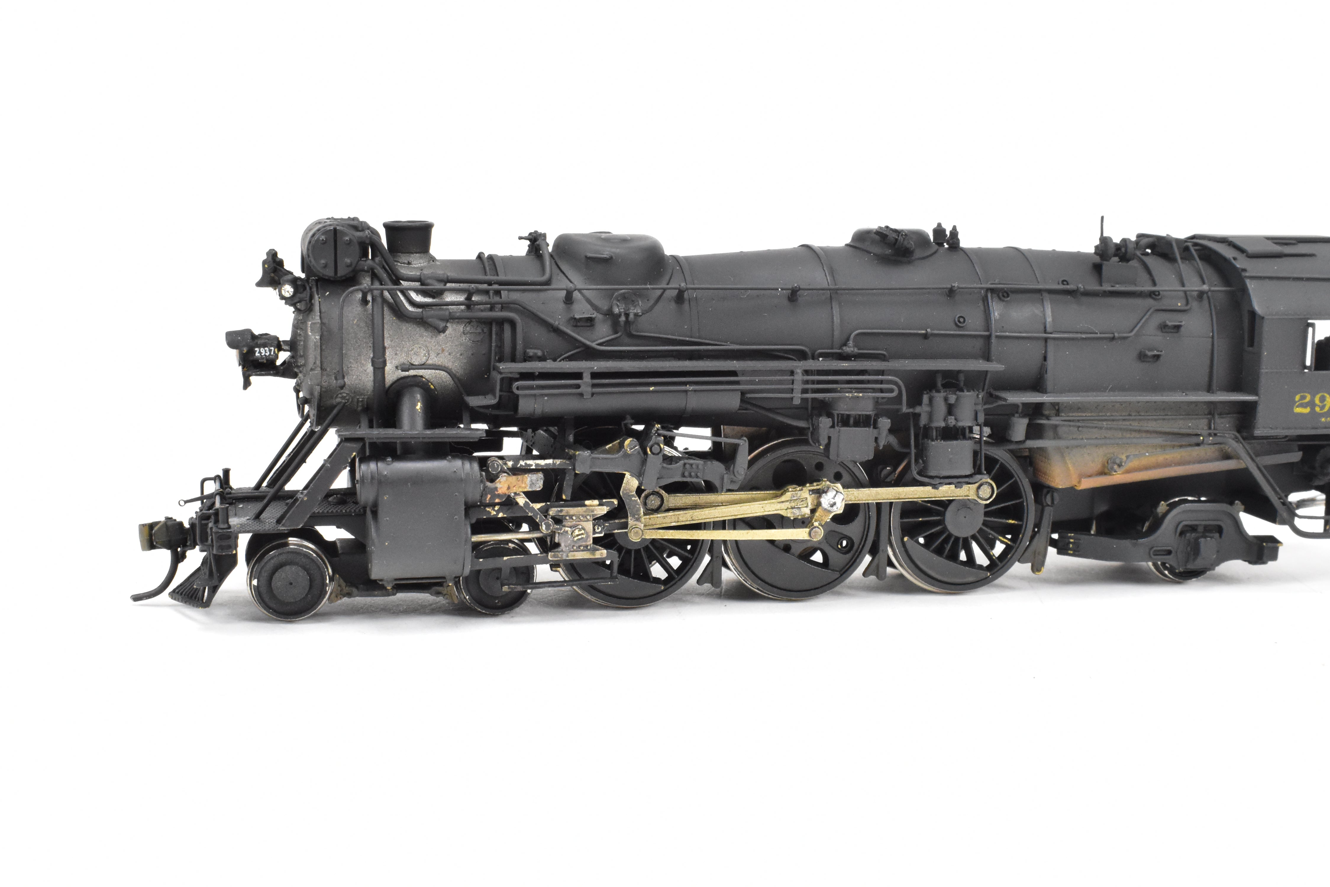 1941 Era HO Brass Key Imports Erie Railroad K - 5a 4 - 6 - 2 Pacific C/P #2937 Model