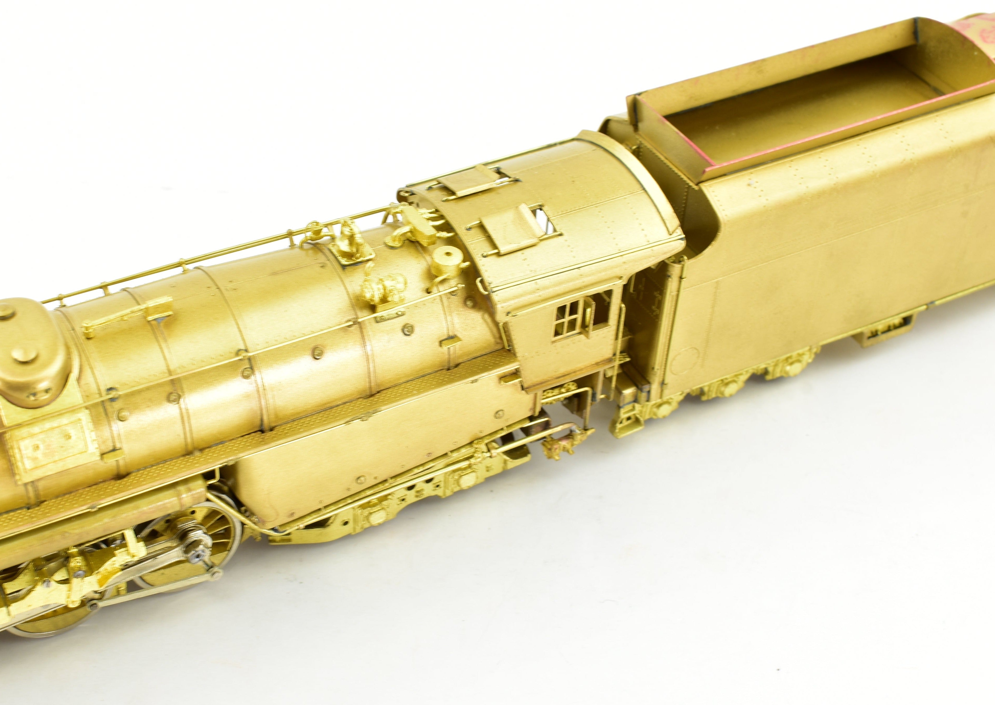 HO Scale Brass Model Train Key Imports Norfolk & Western Class A 2-6-6-4 Steam Locomotive with Auxiliary Water Car
