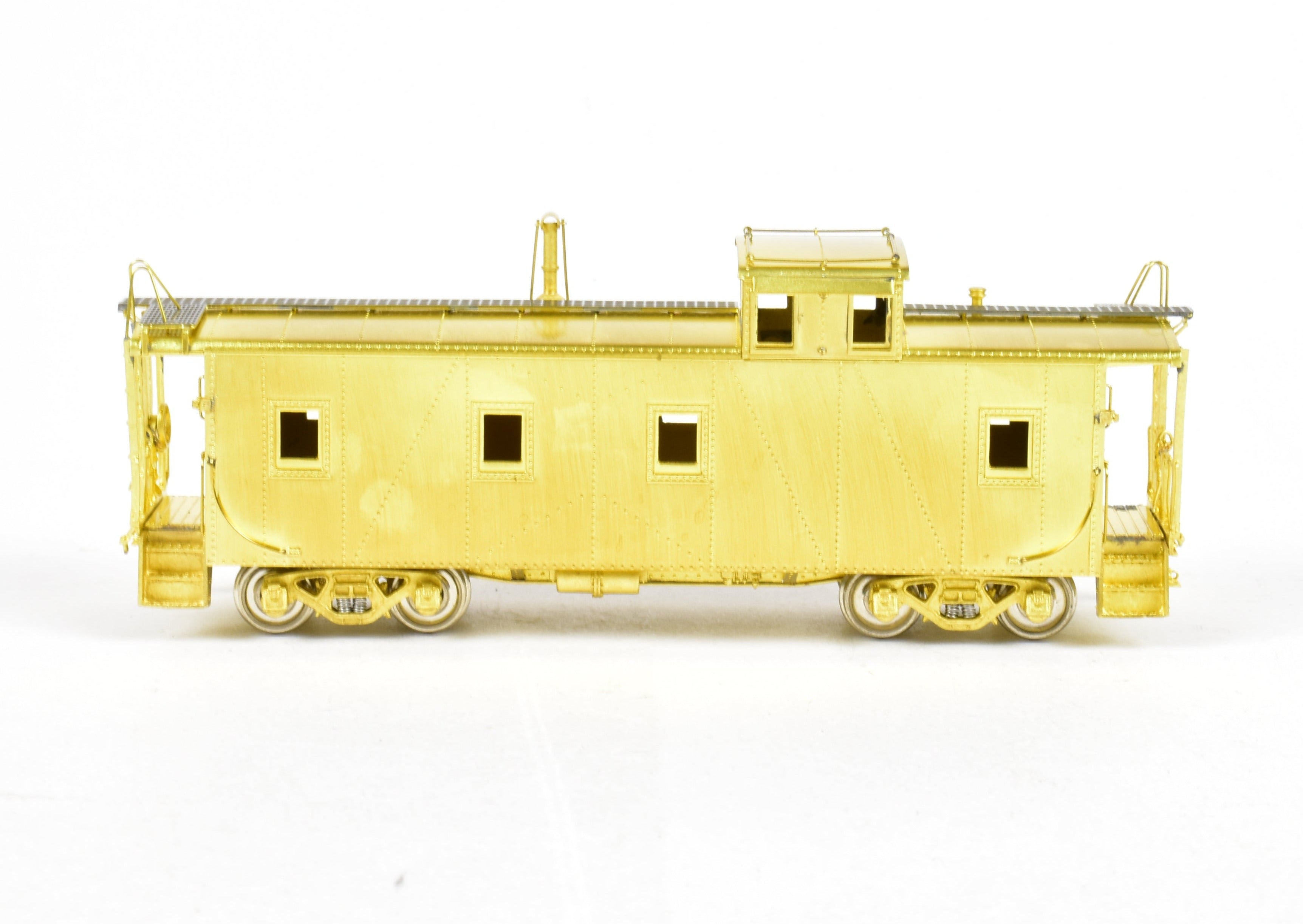 HO Scale Brass OMI - Overland Models, Inc. Missouri Pacific Steel Caboose with Rivets, Model Numbers Ranging from #1016 to #1050