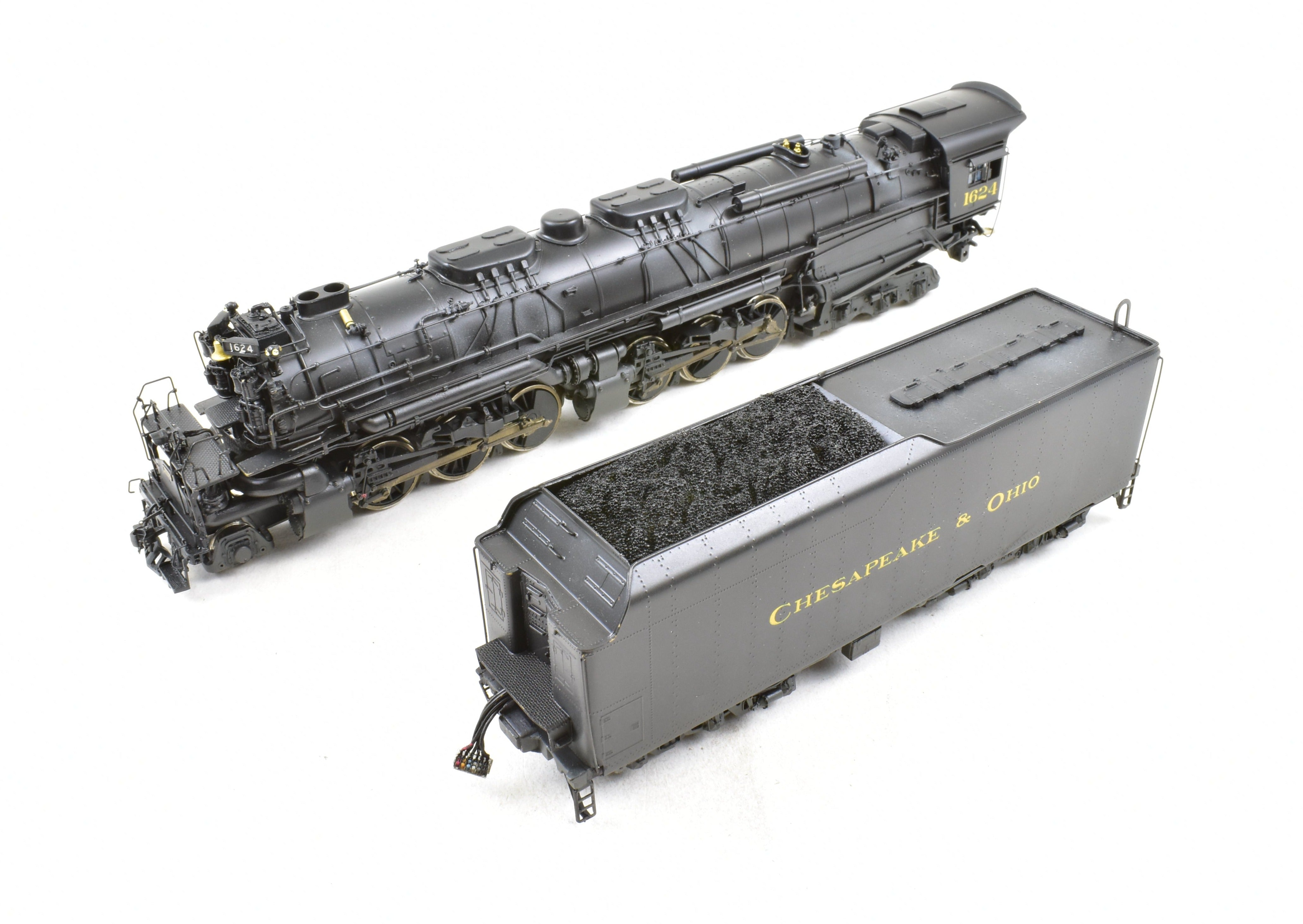 HO Scale Brass Key Imports C&O 2-6-6-6 Allegheny No. 1624 DCC & Sound