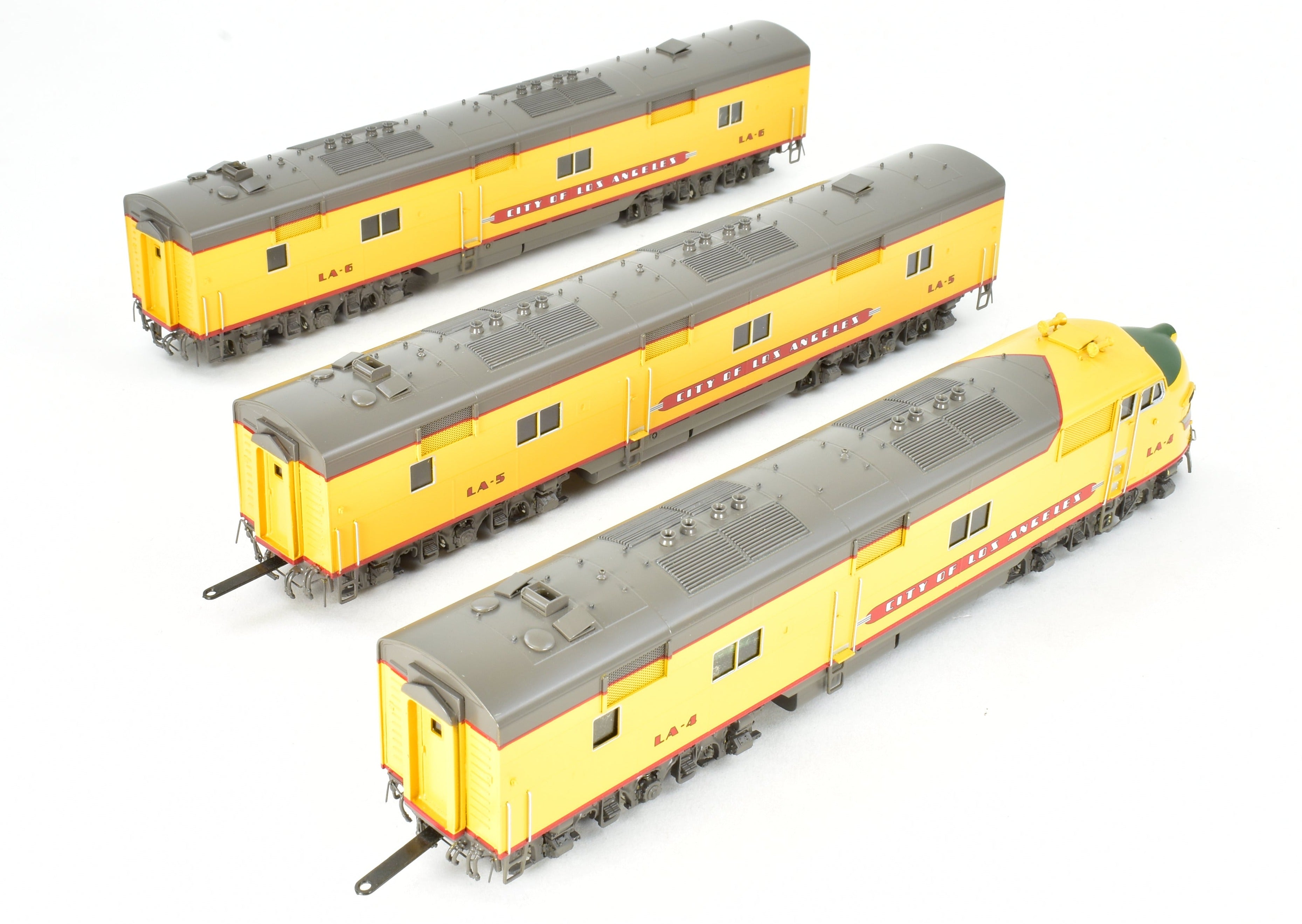 HO Scale Brass Locomotive CON CIL - Challenger Imports UP - Union Pacific COLA - City of Los Angeles EMD E6 A/B/B Set Freight Passenger Model Train