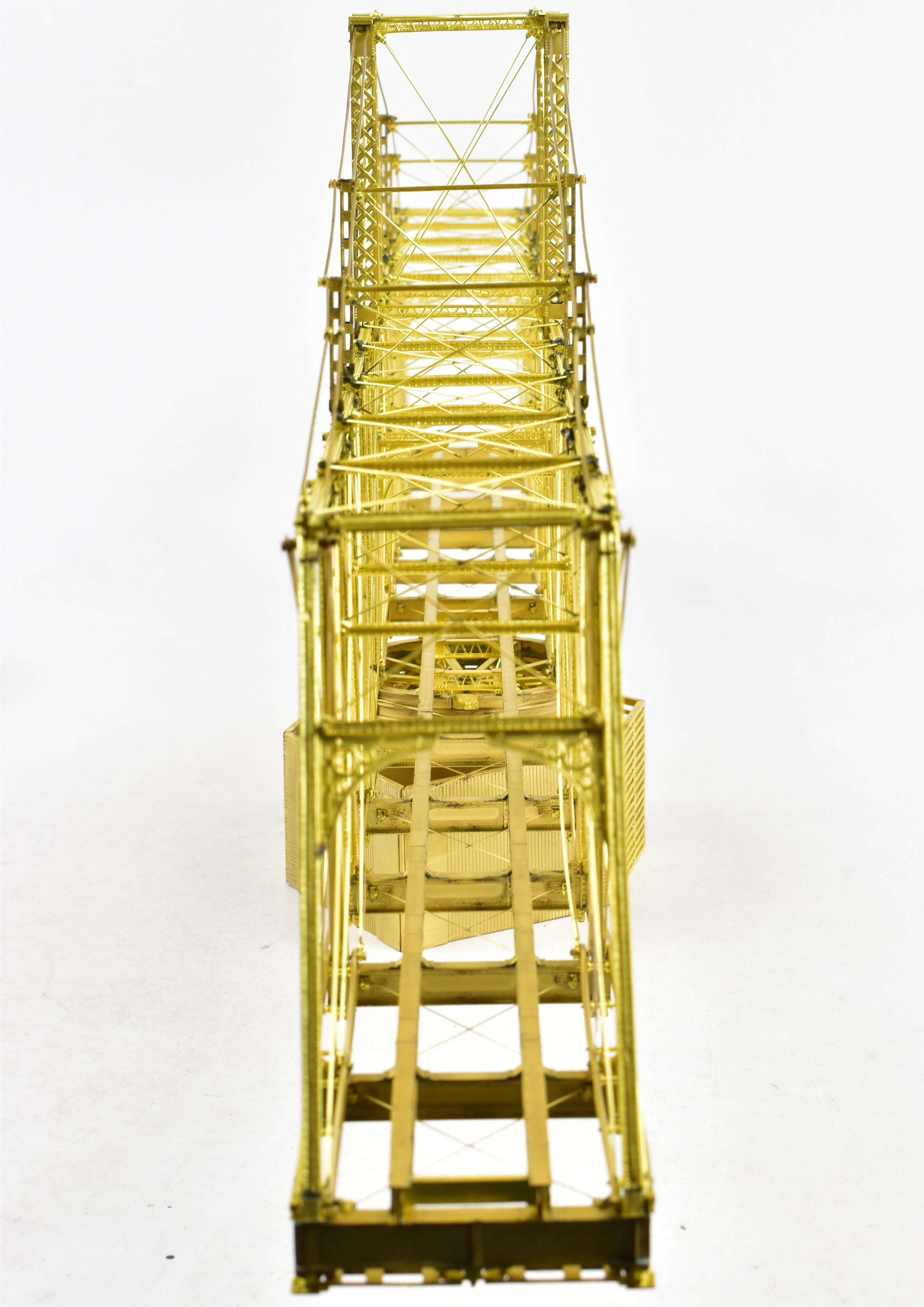 HO Scale Brass Model - Overland Models, Inc. Camas Prairie Drawbridge #50 with Crib and Pier Set for Model Railroads
