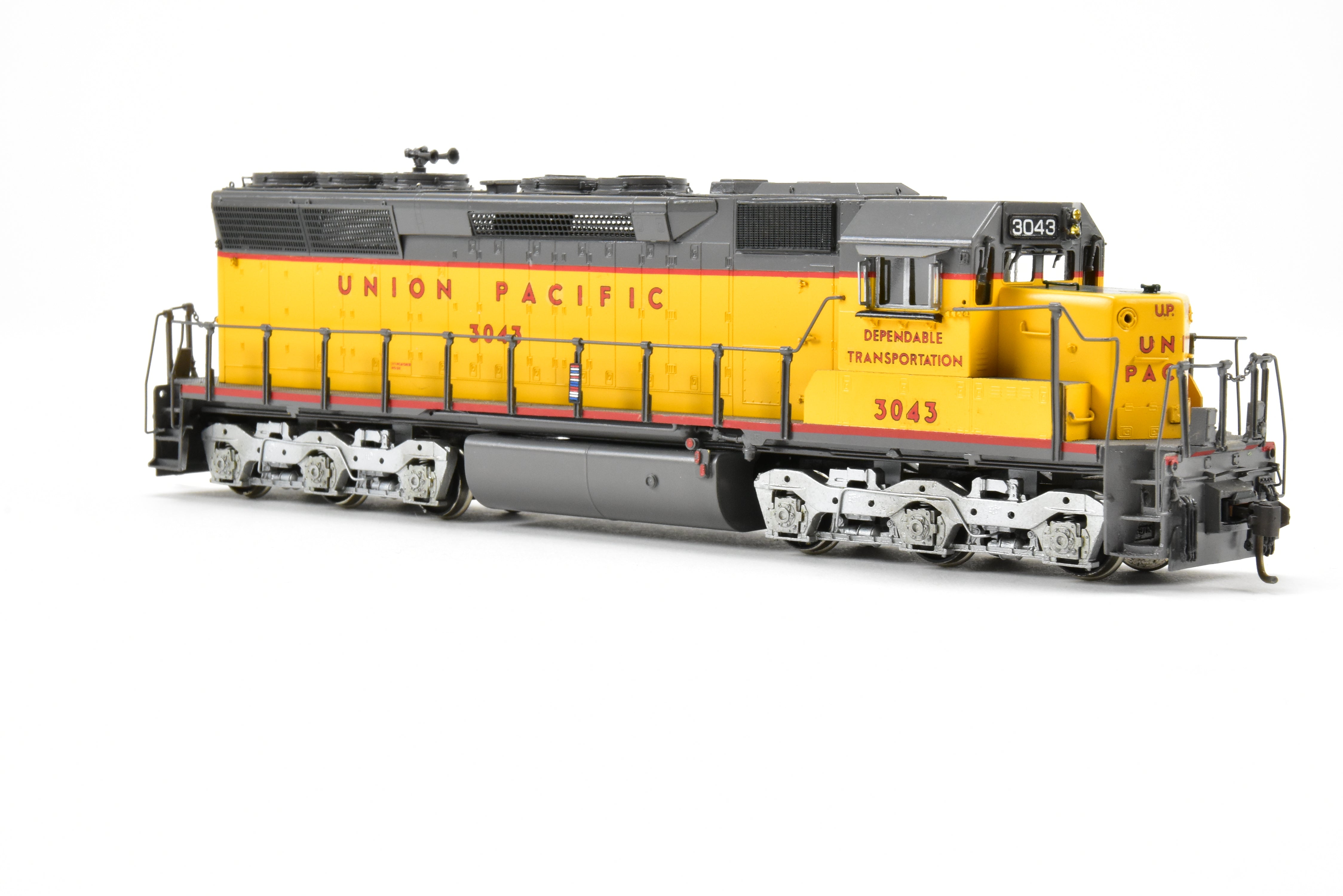 HO Brass OMI UP Union Pacific EMD SD40X 3043 with Flared Radiators