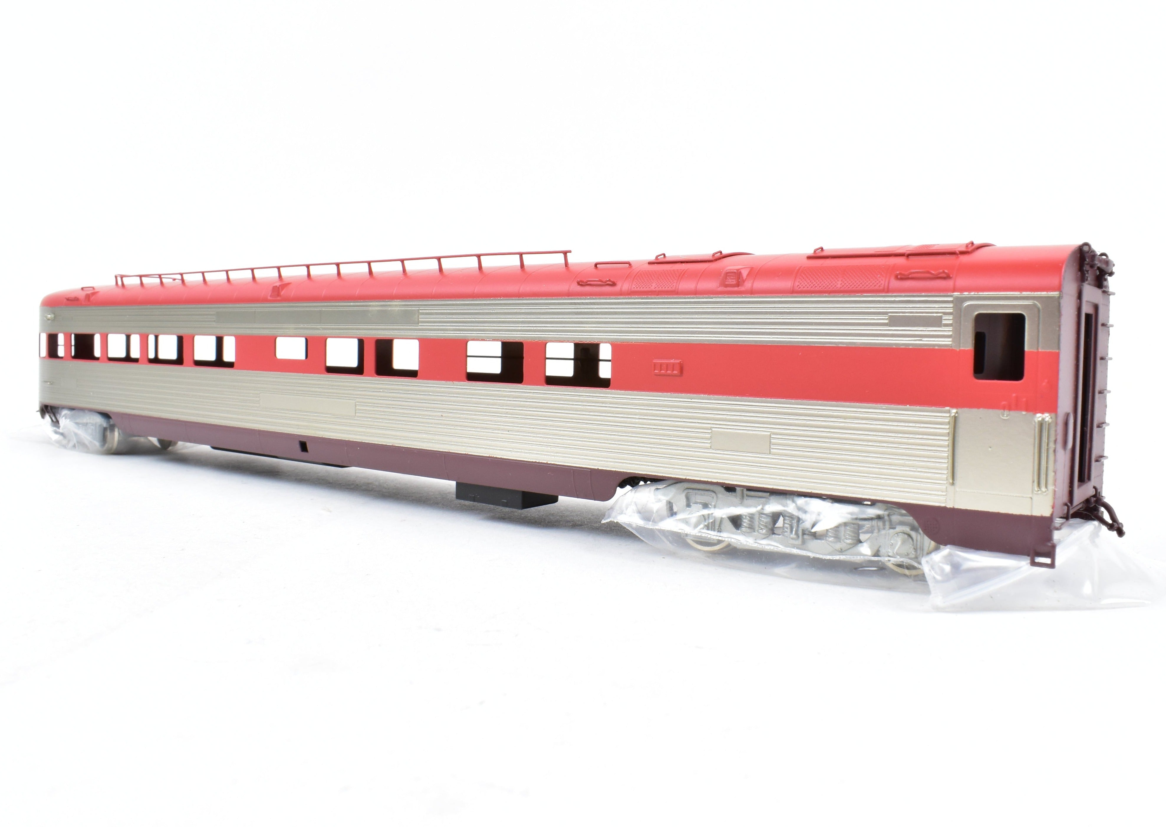 HO Scale Brass Hallmark Models Specialized SLSF - Frisco and MKT - Missouri Kansas Texas Katy Texas Special 6-Car Set with FP Locomotive Model