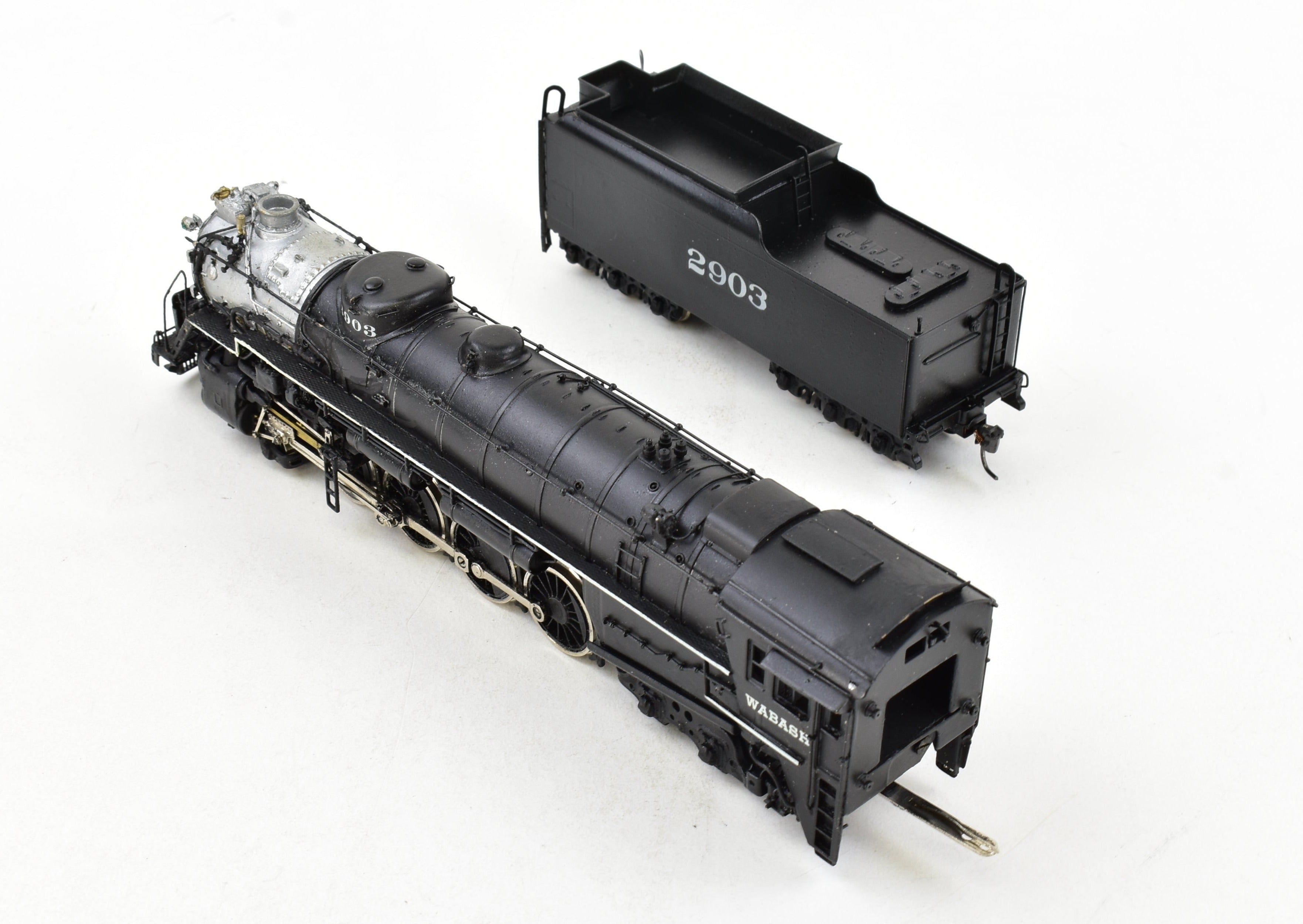 HO Brass Hallmark WAB - Wabash O - 1 Class 4 - 8 - 4 Custom Painted Locomotive #2903