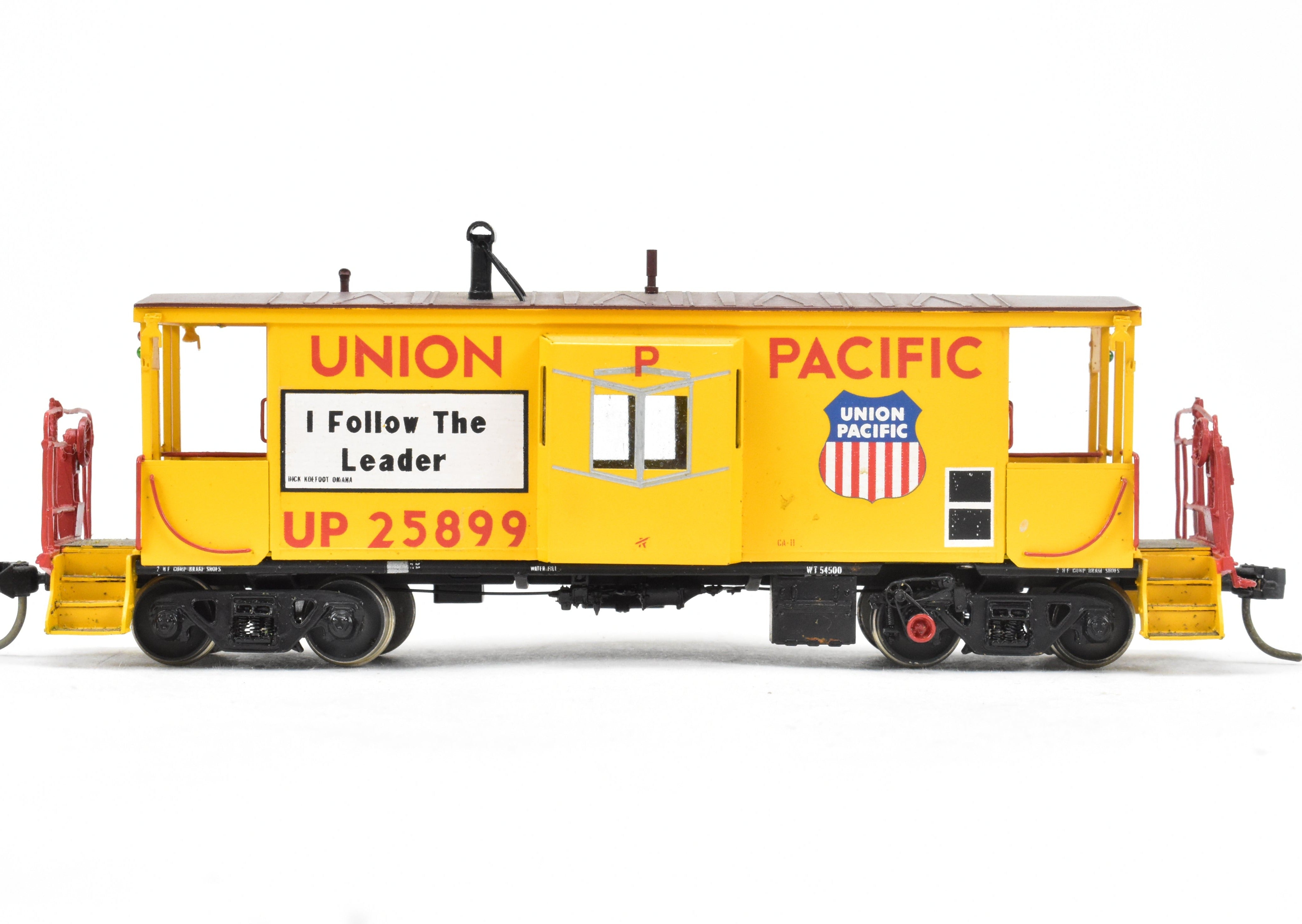 HO Scale Brass OMI - Overland Models, Inc. Union Pacific (UP) CA - 11M Caboose Model CP No. 25899 for Model Train Enthusiasts