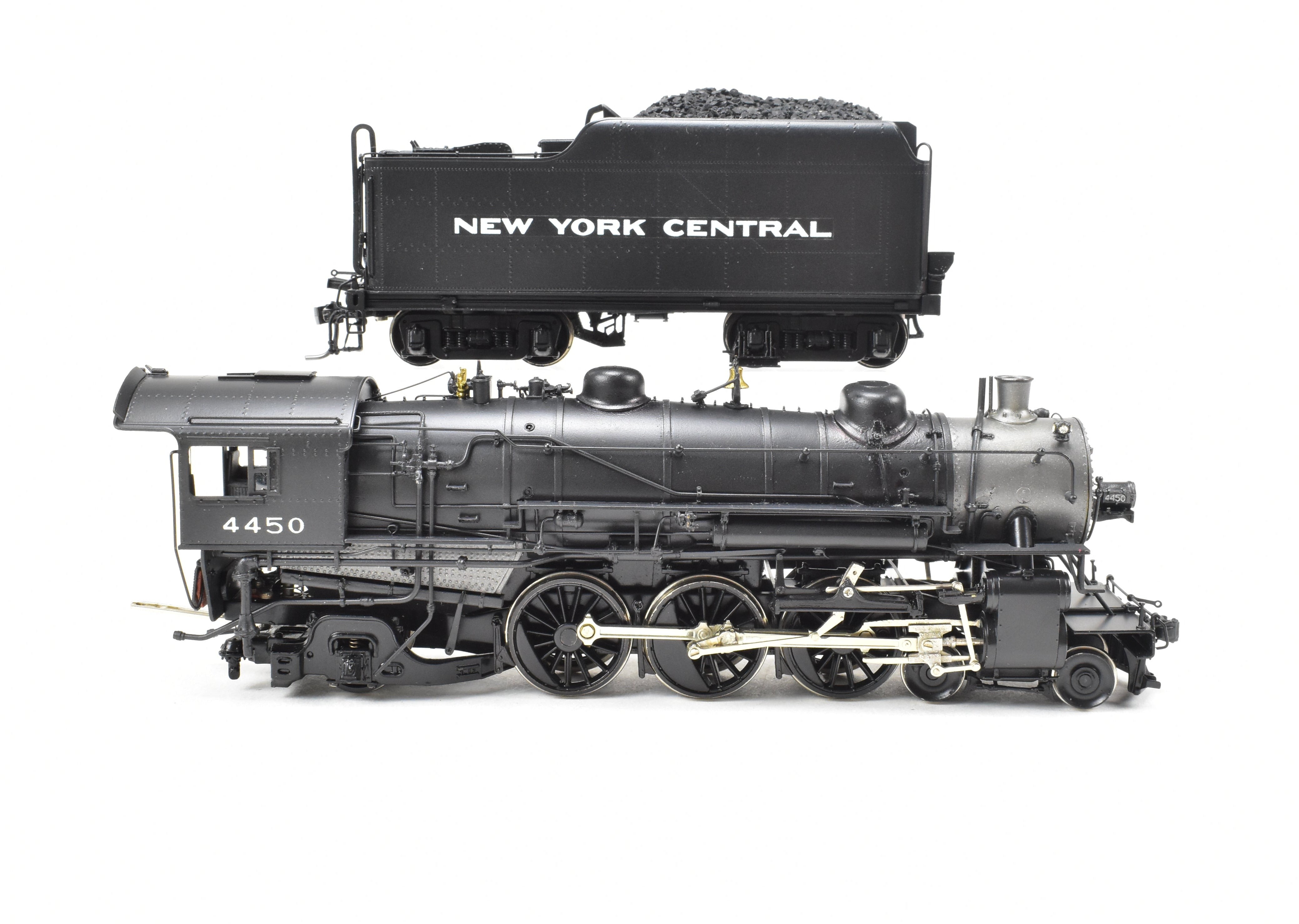 HO Scale Brass Model Train - Key Imports NYC New York Central K - 11c 4 - 6 - 2 Pacific Factory Painted Locomotive #4450
