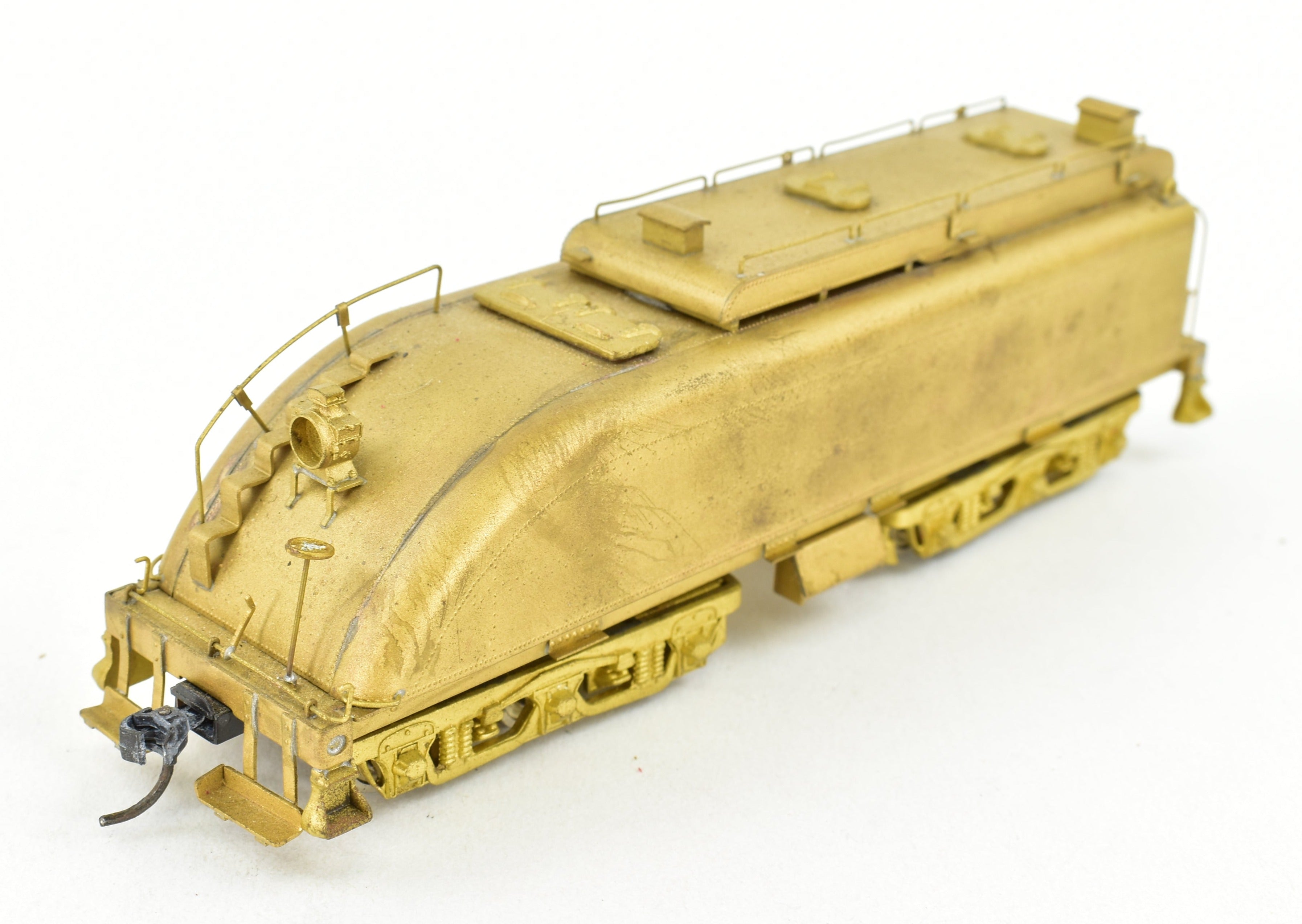 HO Brass Westside Model Co. ATSF Santa Fe 1600 2-10-2 Model with Spare Parts