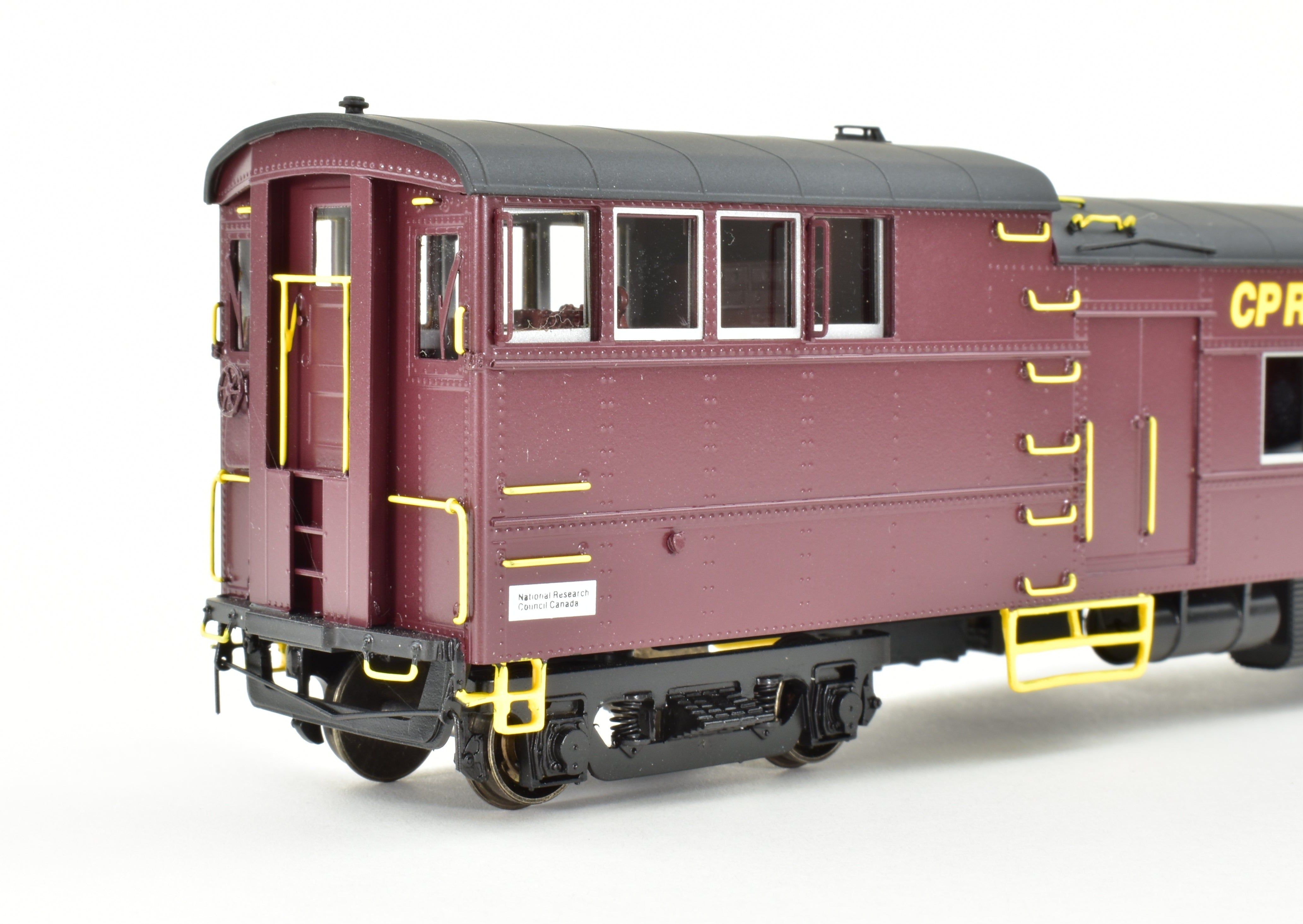 HO Brass OMI Canadian Pacific Rail Dynamometer Car FP 1993 Era Model
