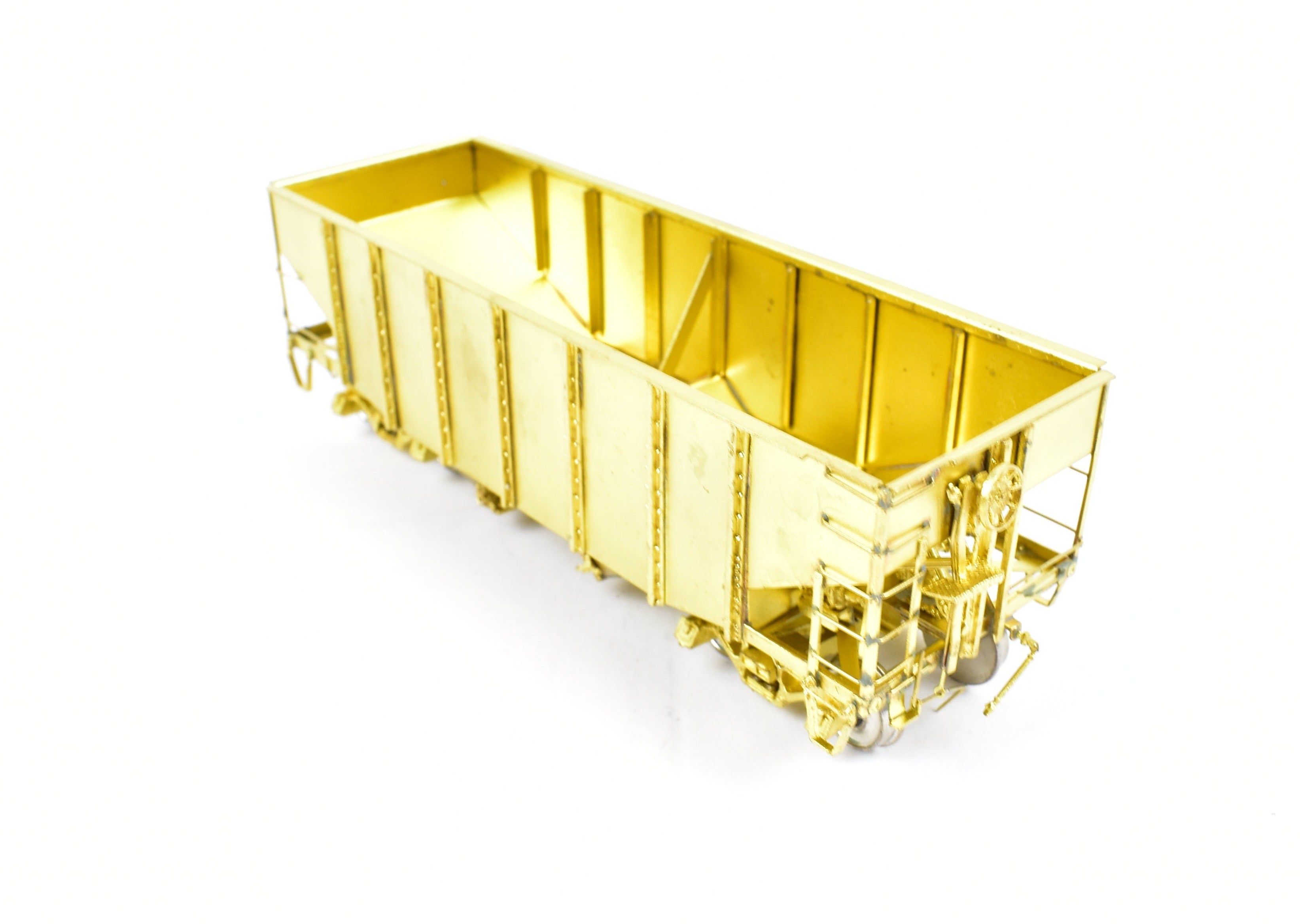 HO Brass OMI Overland Models D&H 55-Ton 2-Bay Hopper - Like New