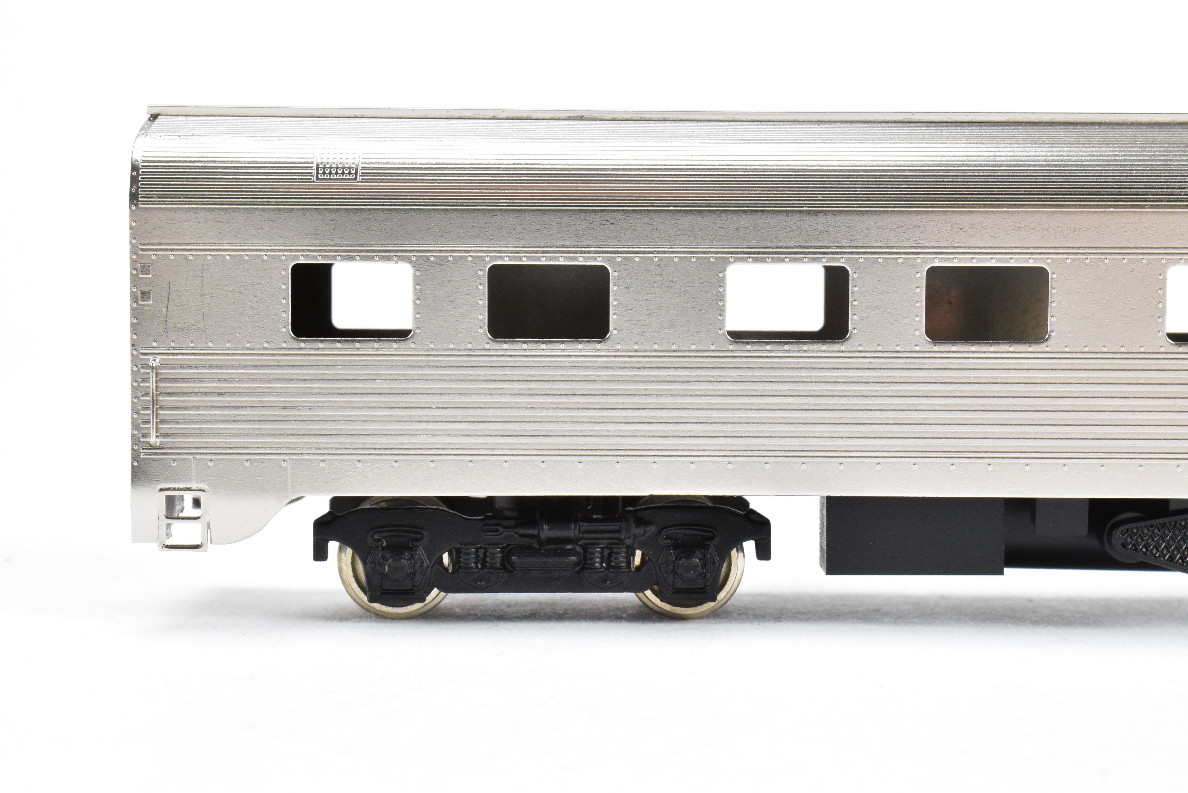 HO Scale Brass The Original Whistle Stop Model Train - Southern Pacific Budd 10 - 6 Sleeper with Factory Nickel Plating