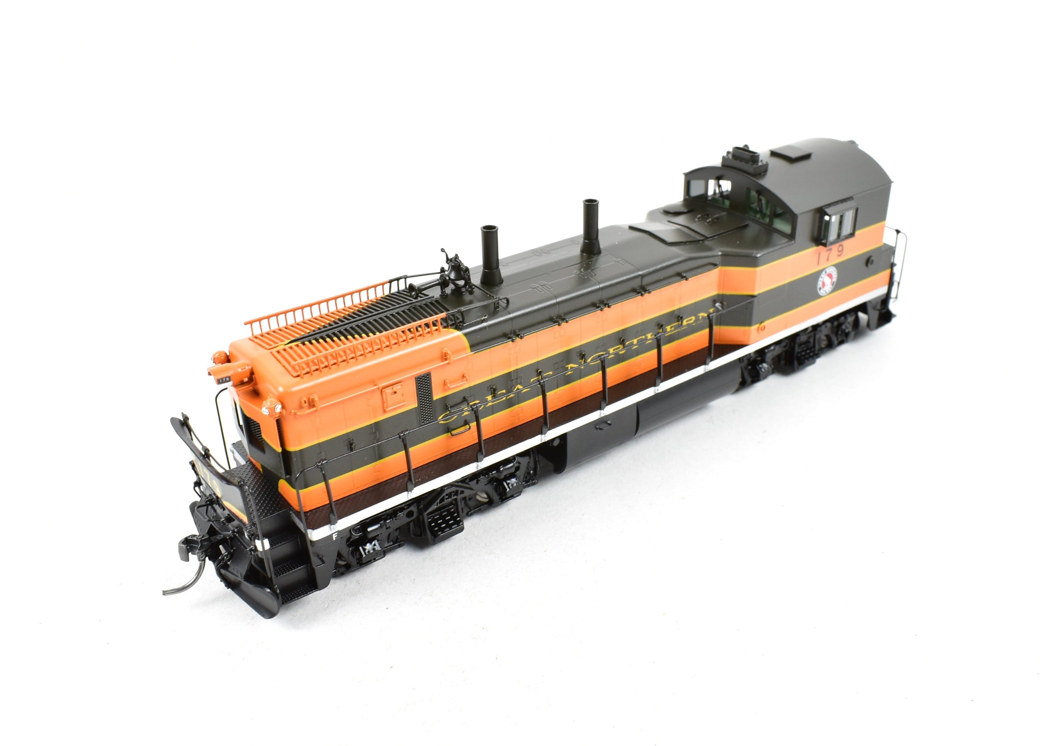 High - Quality HO Scale New Brass Division Point Great Northern EMD NW - 3 Locomotive Model No. 179 FP
