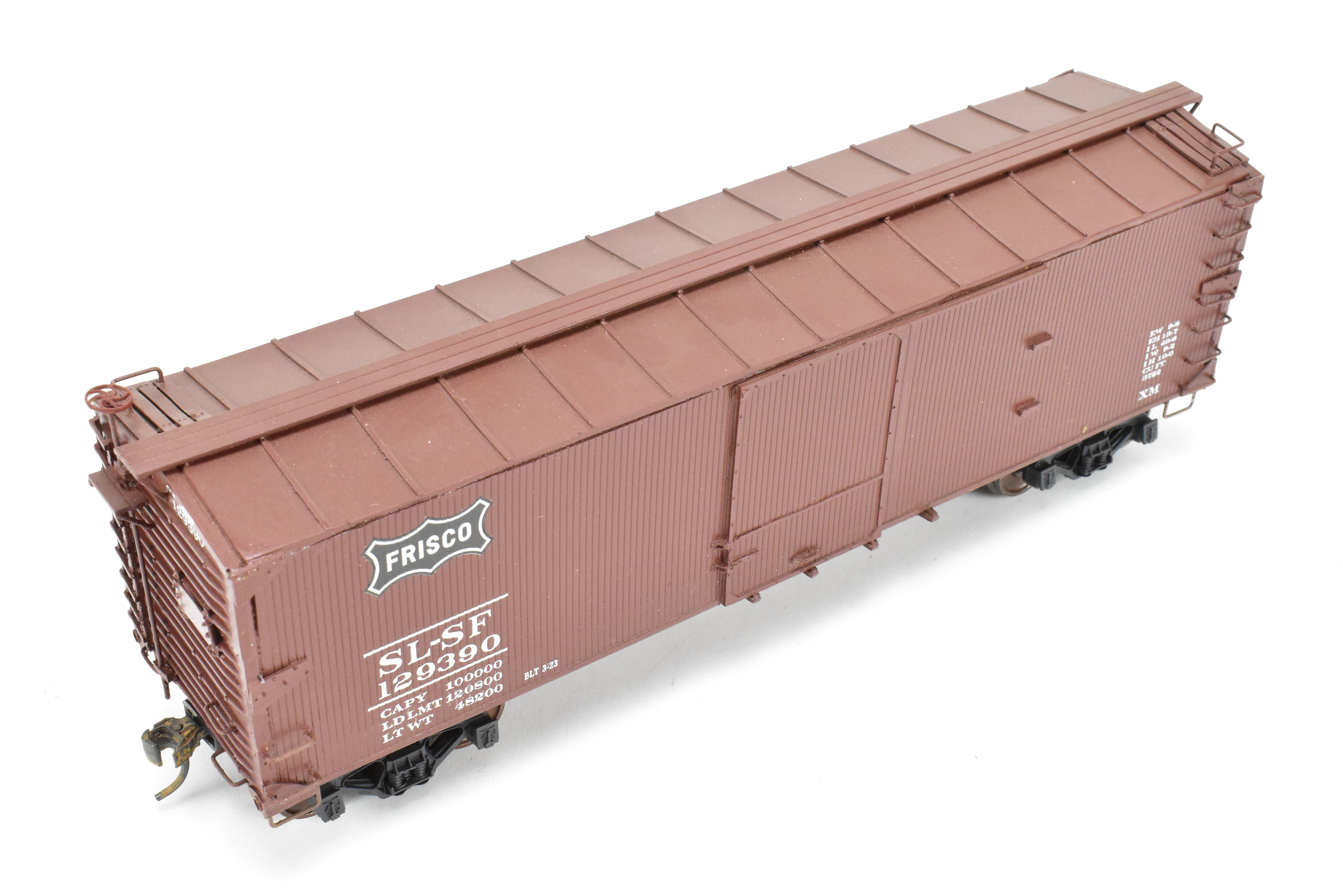 O Scale Chooch Resin Ultra Scale SLSF - Frisco 40' USRA Double Sheathed Ready-to-Run Box Car