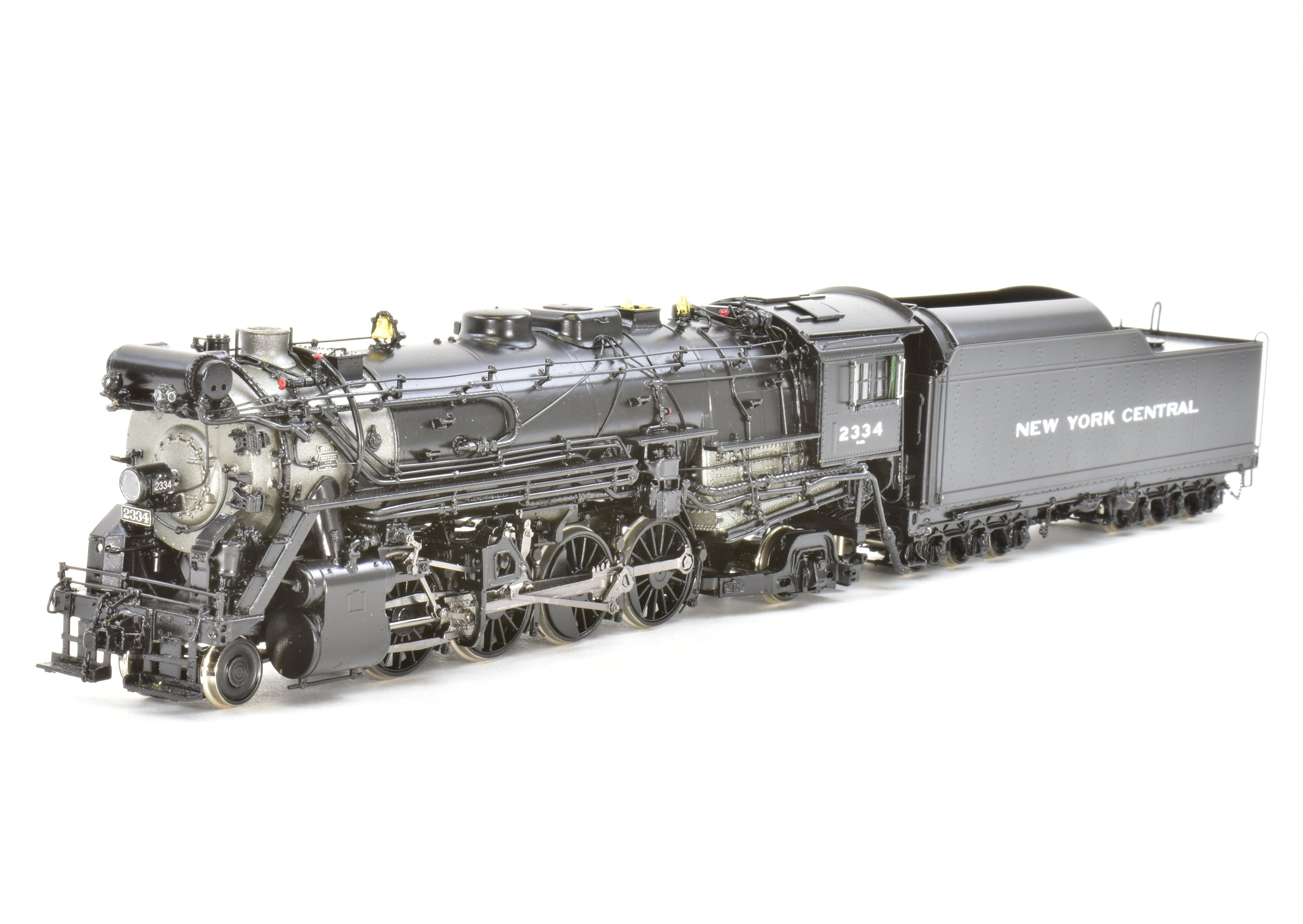 HO Brass DVP Division Point New York Central H - 10b Mikado 2 - 8 - 2 FP Locomotive No. 2334