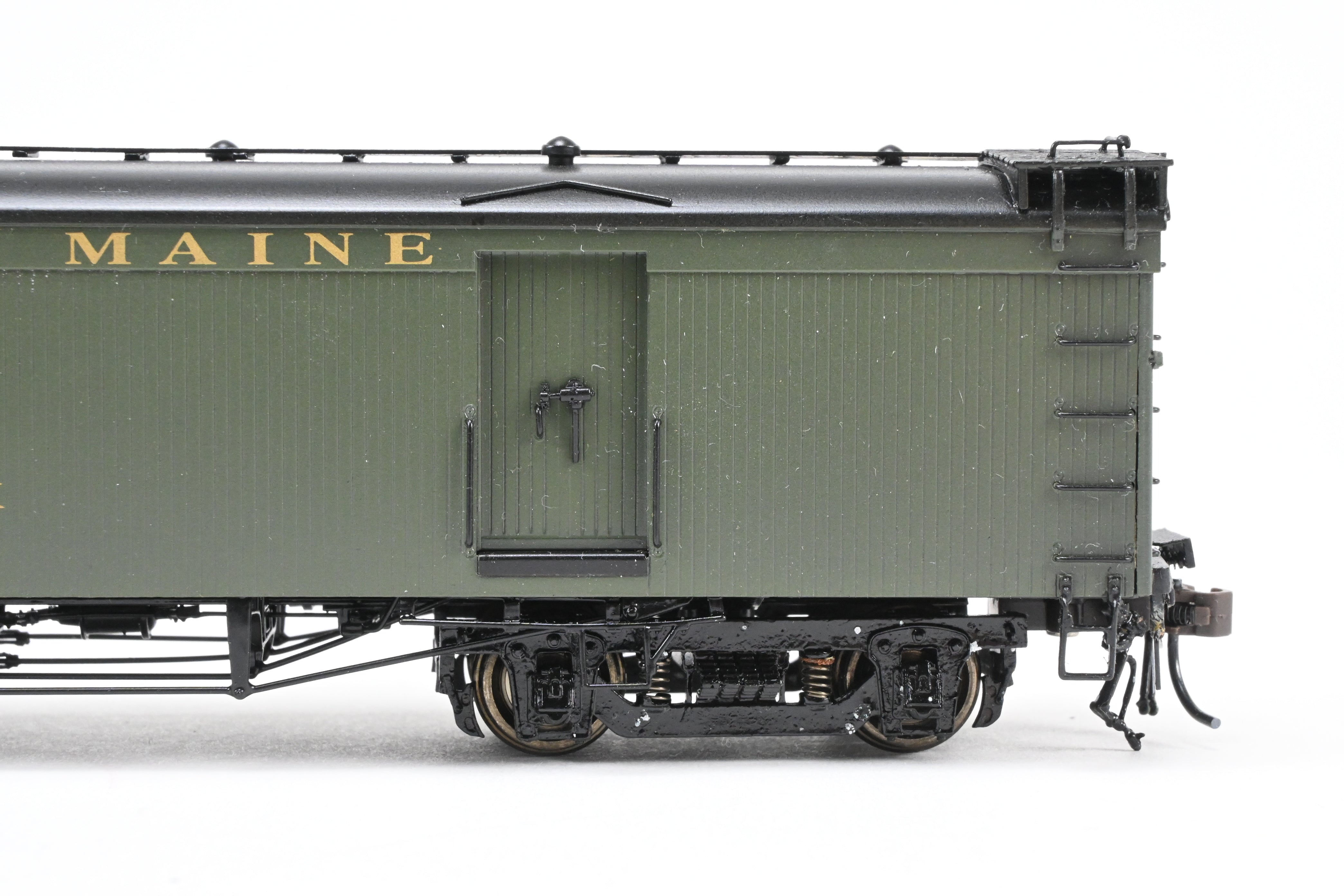 HO Scale Brass Model Railworks B&M - Boston & Maine 4-Door Wood Milk Car 1600 Series Ice Cooled Freight Product