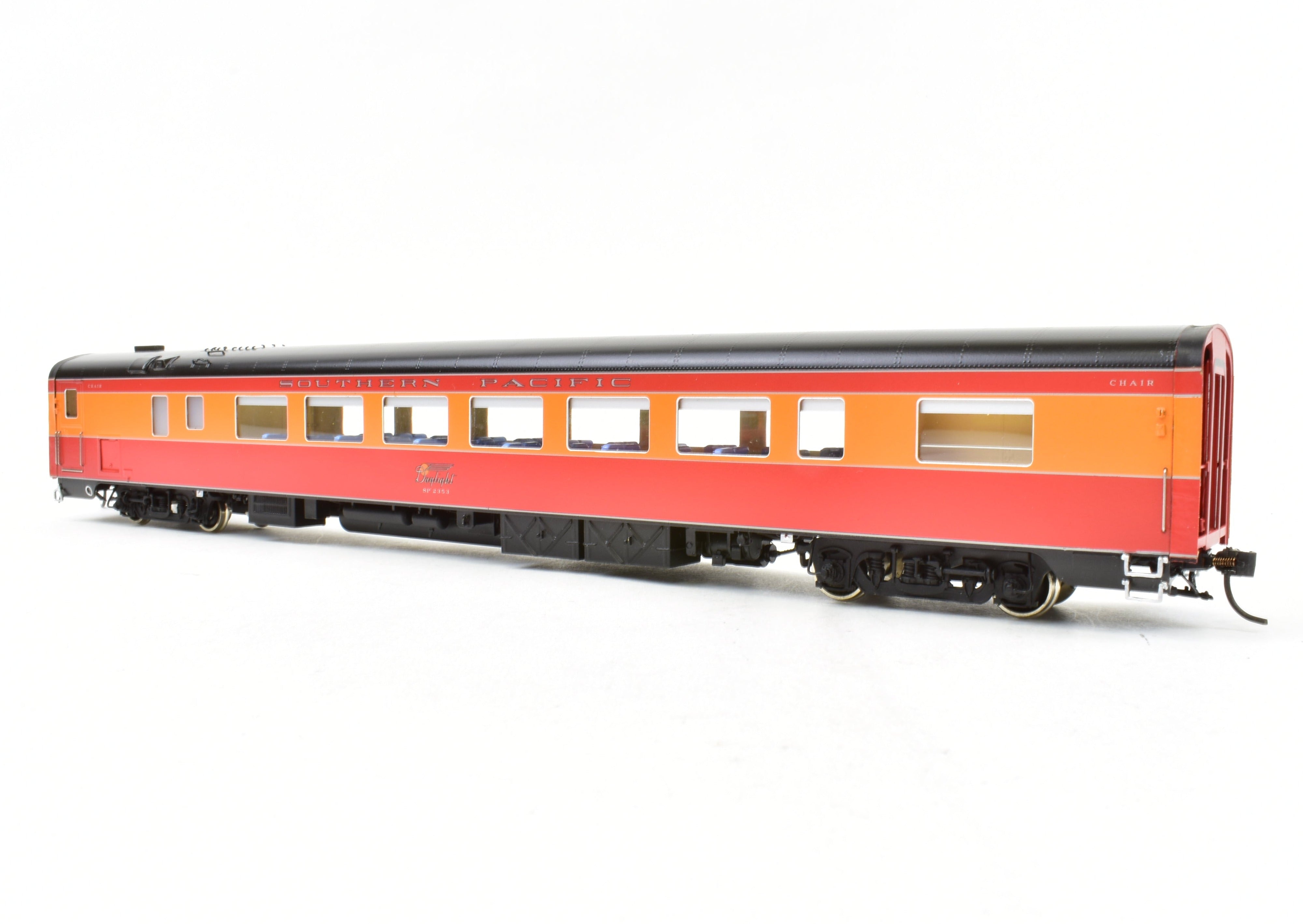 HO Scale Brass Model Train Set - Challenger Imports SP - Southern Pacific 1955 Morning Daylight 3 - Pack Add - On Set with Freight and Passenger Cars