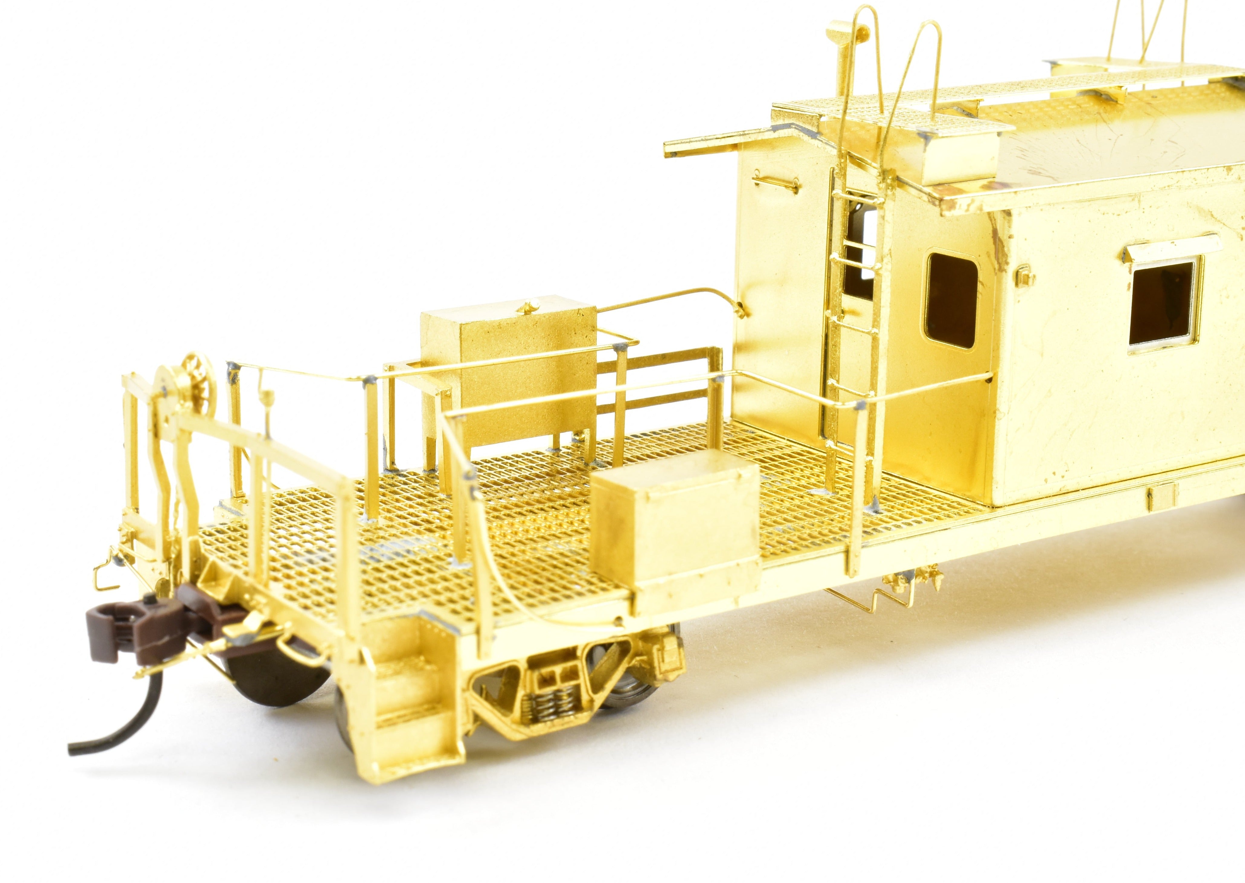 HO Scale Brass Crown Custom Imports ICG - Illinois Central Gulf Transfer Caboose Model No. 199081