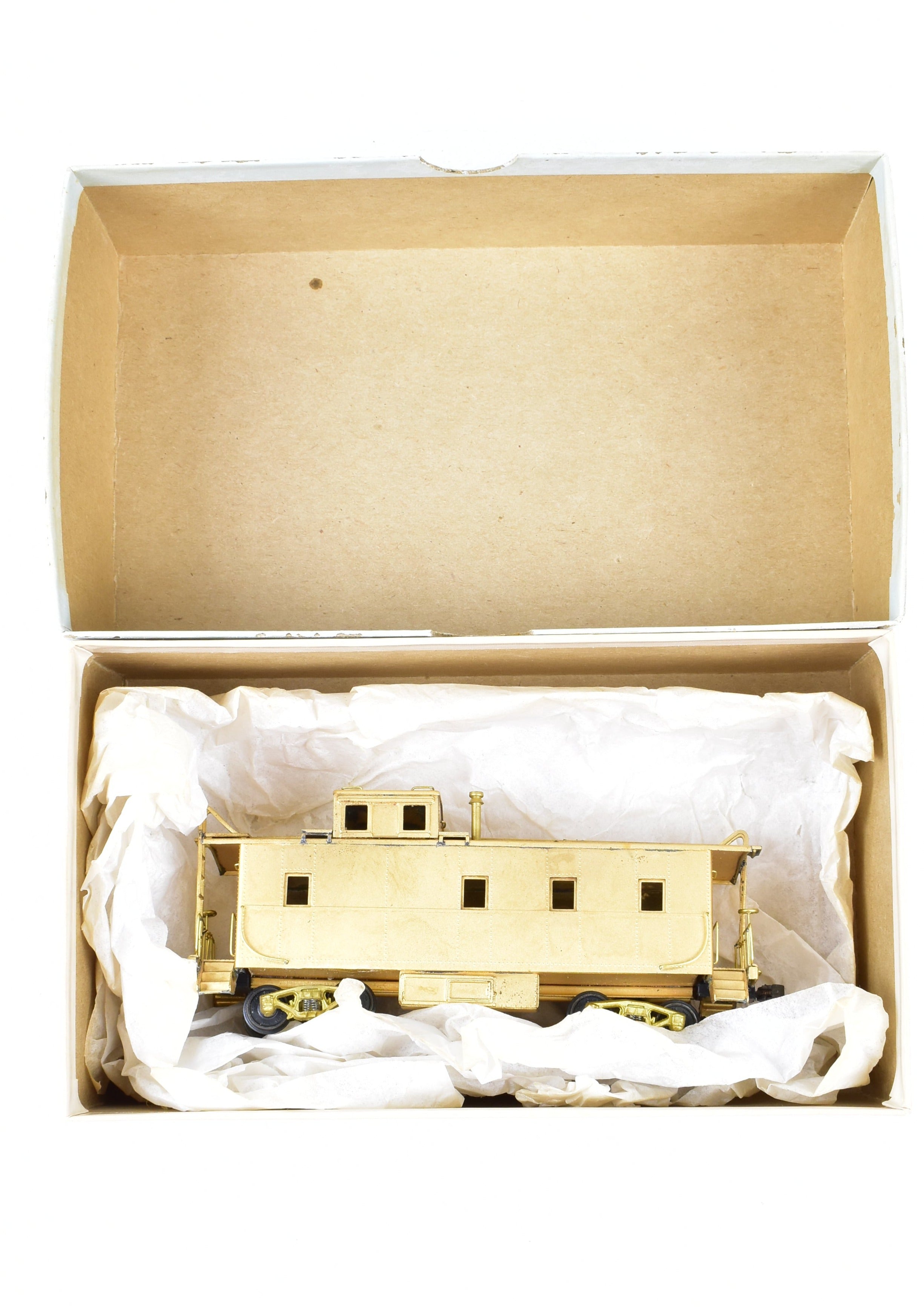 HO Scale Brass Balboa Southern Pacific C - 40 Steel Caboose Model