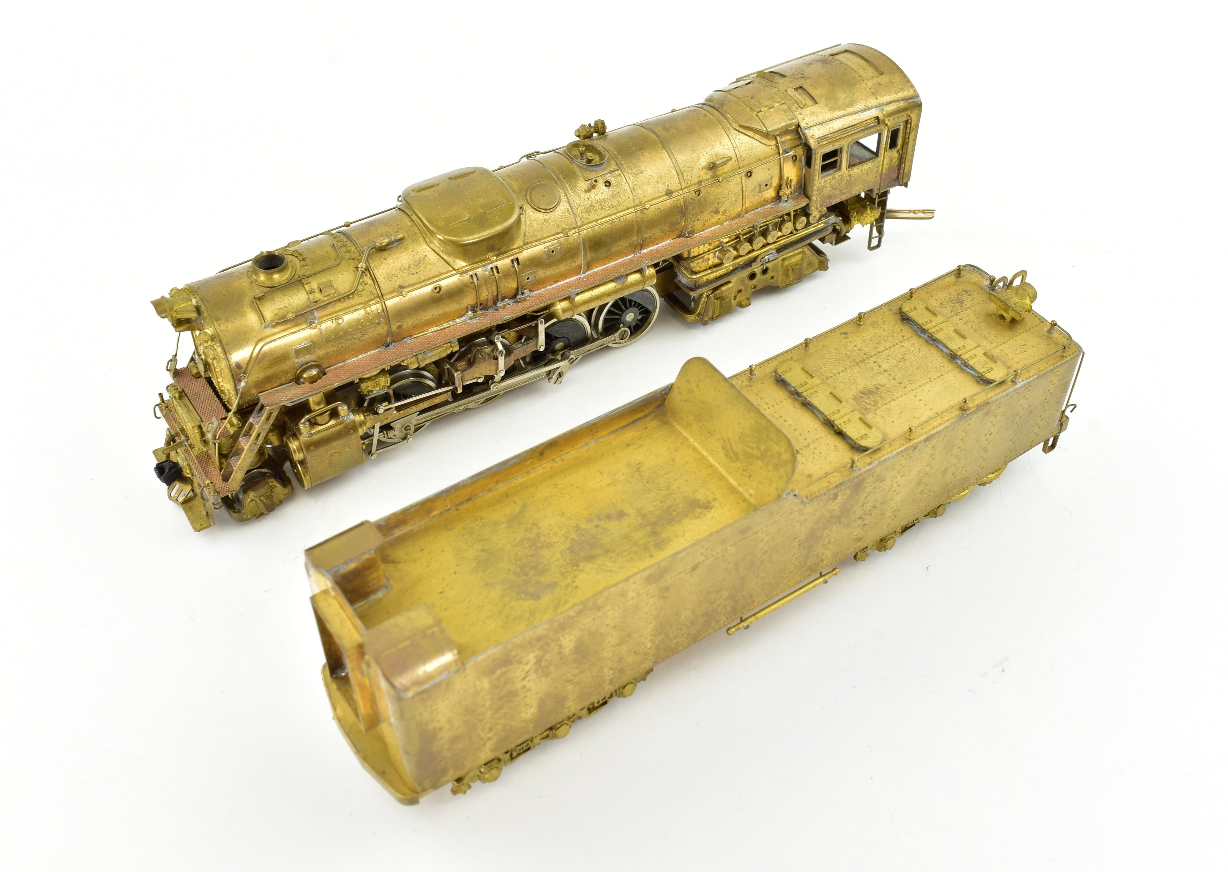 HO Brass PFM - United NYC 1960 Run A2a 2-8-4 Berkshire Crown Model