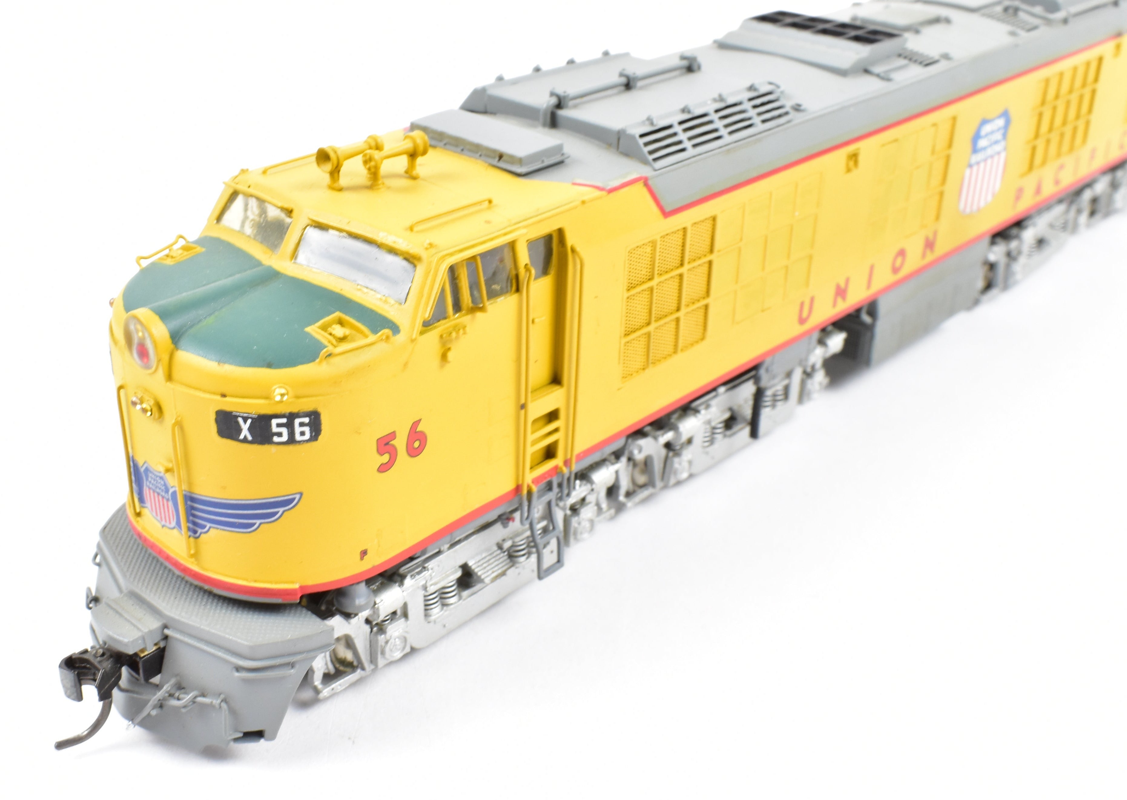 HO Brass UP Union Pacific Standard Turbine w/ Round Tender Custom Painted #56 by OMI