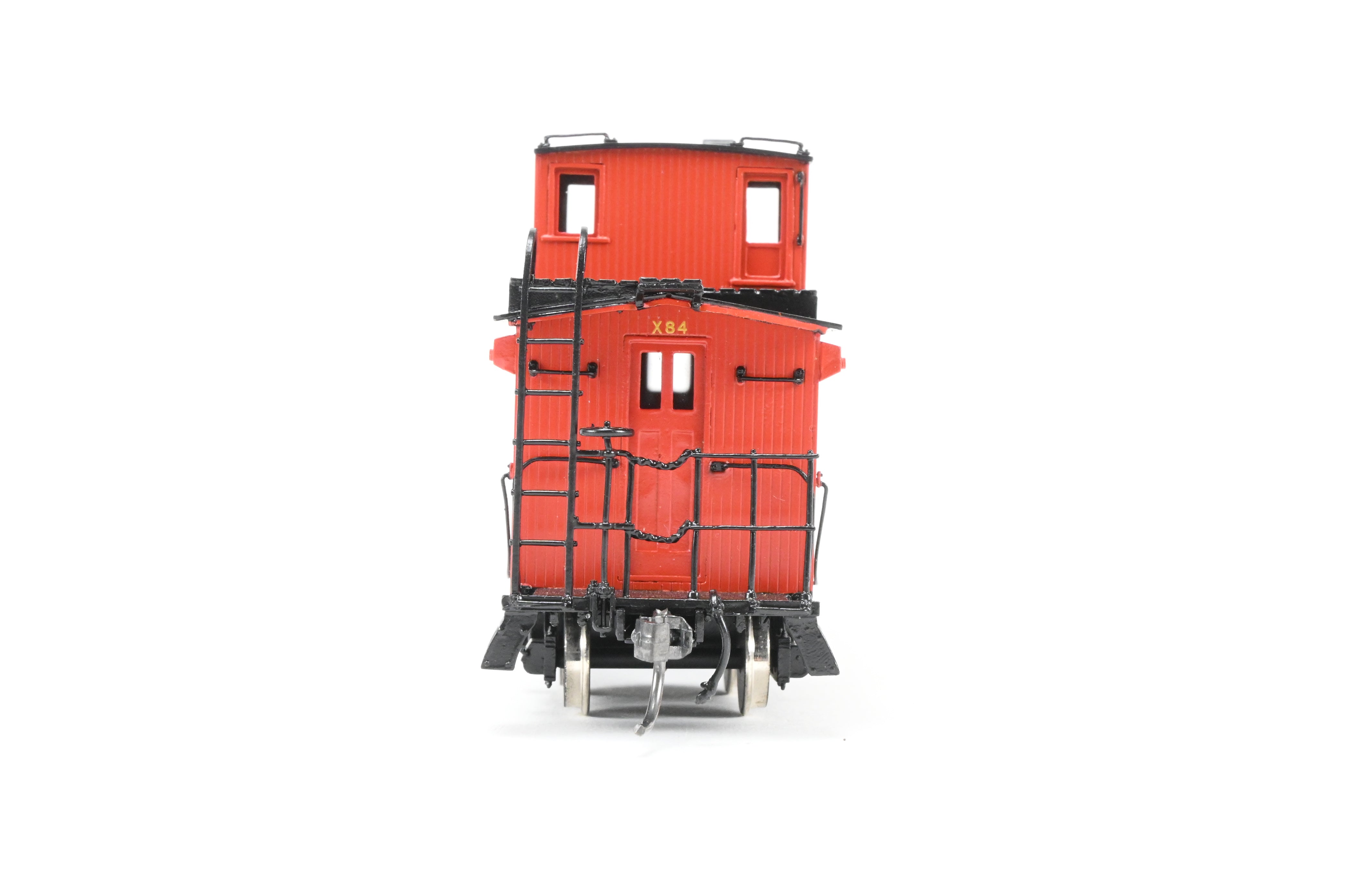 HO Scale Brass North Bank Line Great Northern 33-Foot Truss Rod Caboose Model, Product No. X84