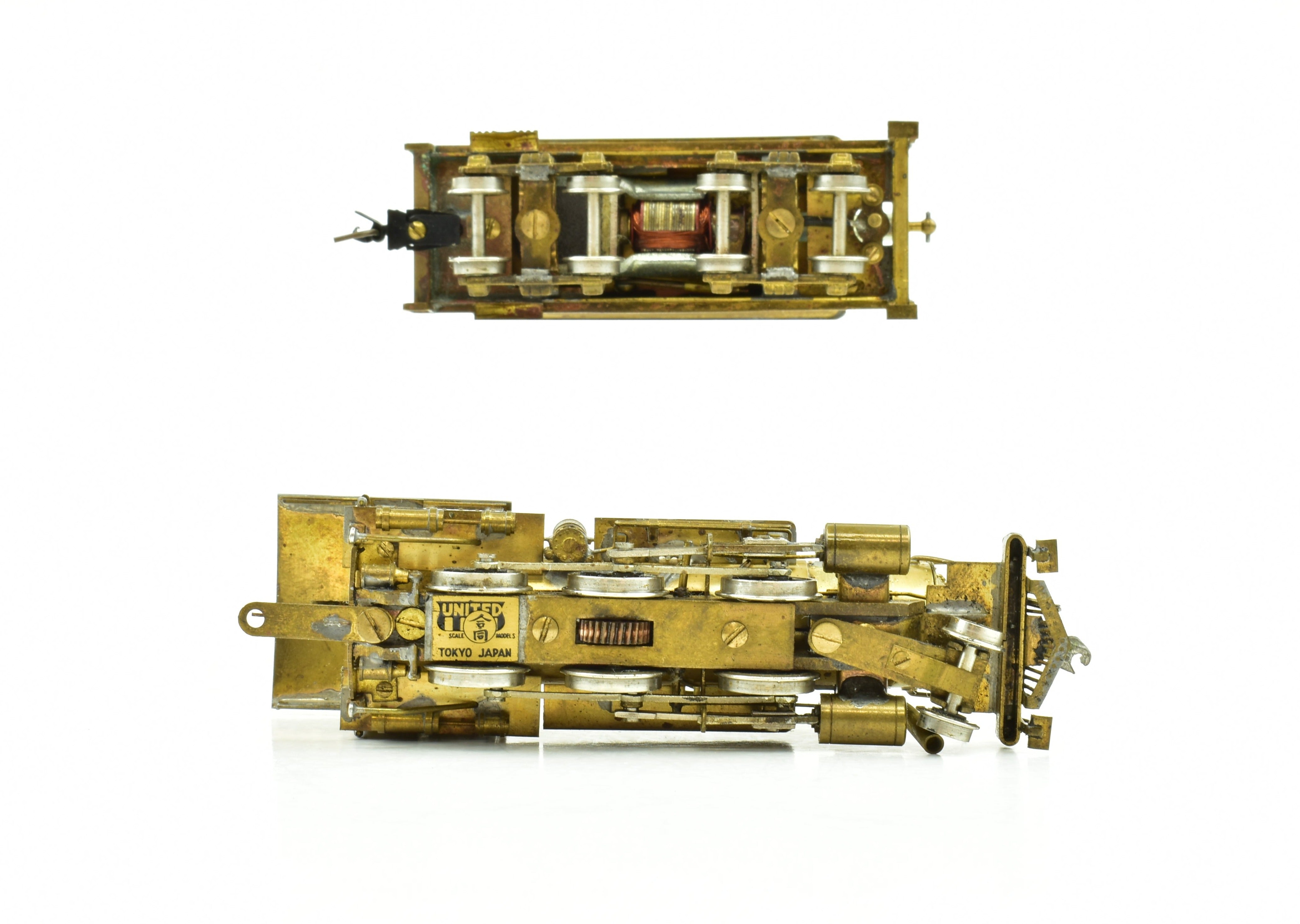 HOn3 United C&S Colorado & Southern #21 2-6-0 Brass PFM Tender Drive Locomotive